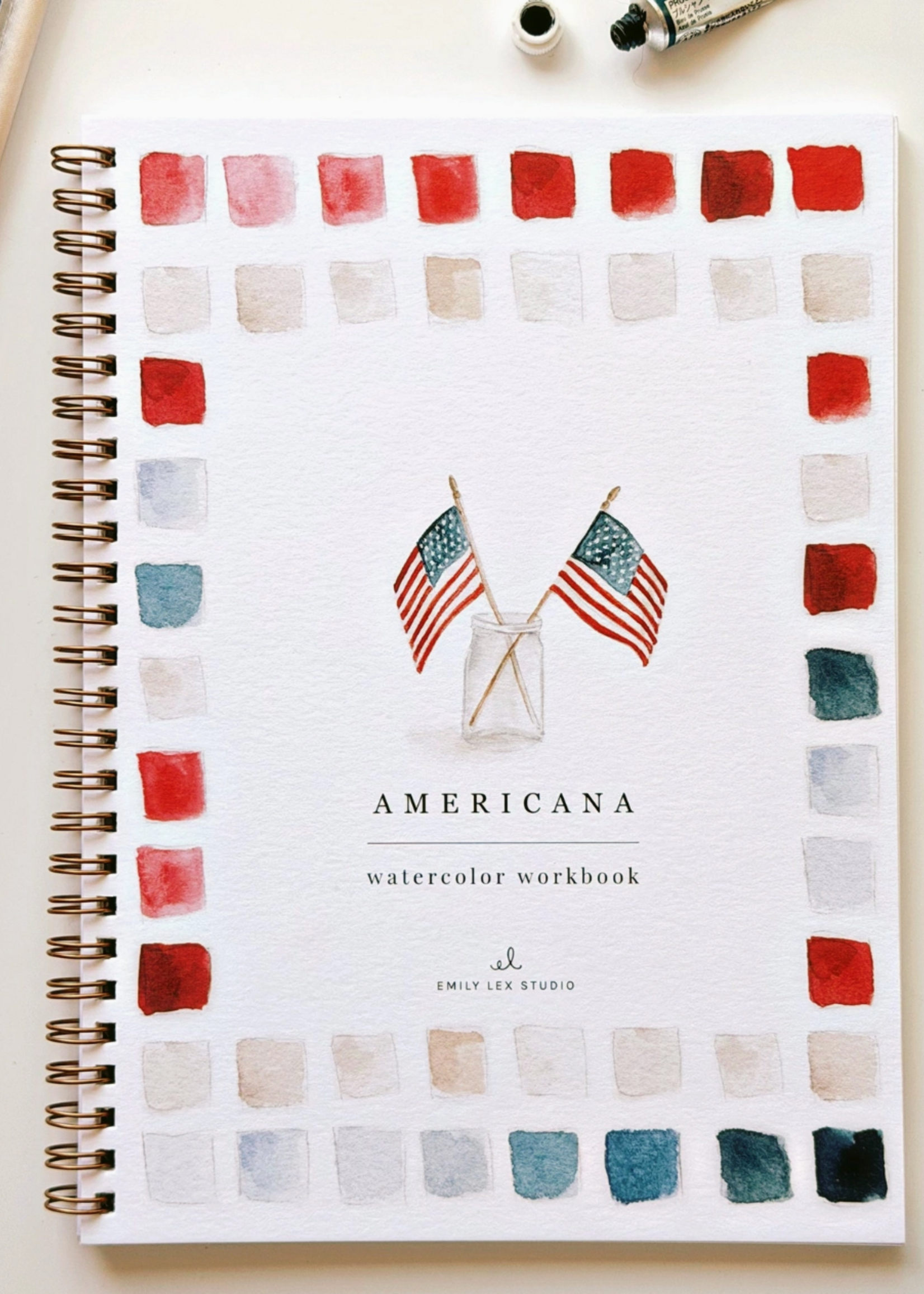 Emily Lex Studio Americana Watercolor Workbook