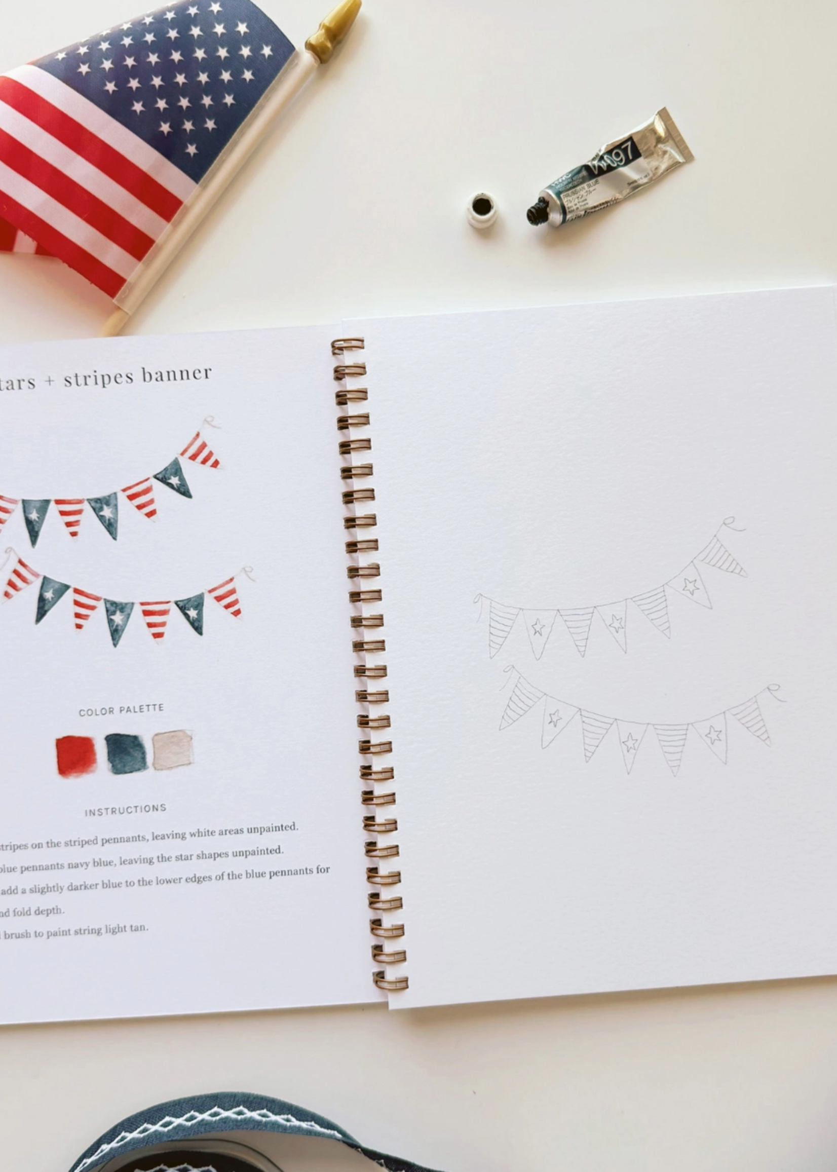 Emily Lex Studio Americana Watercolor Workbook