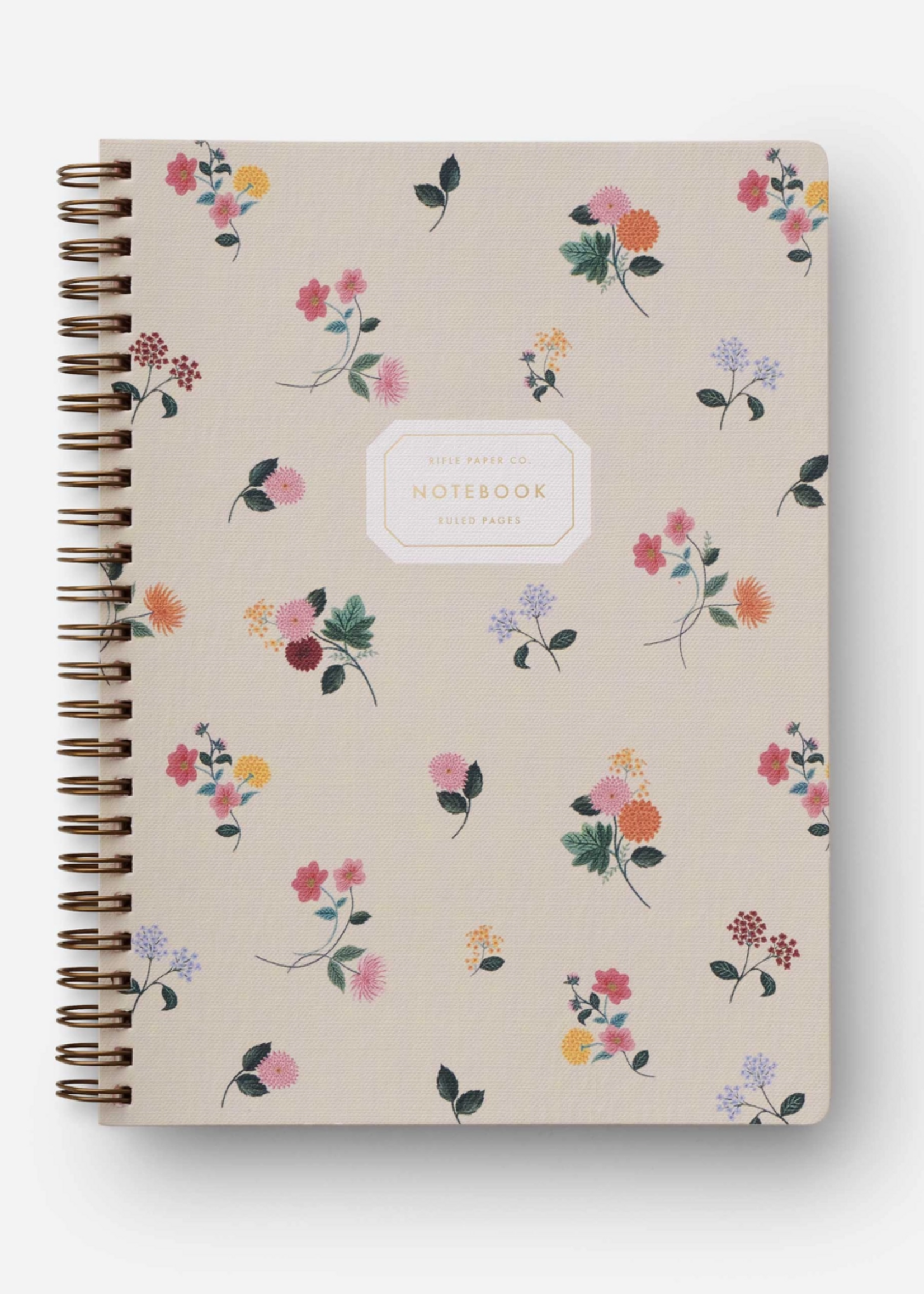 Rifle Paper Co. Ditsy Dahlia Spiral Notebook