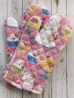 Mahogany Cake Shop Mitt, Set of 2