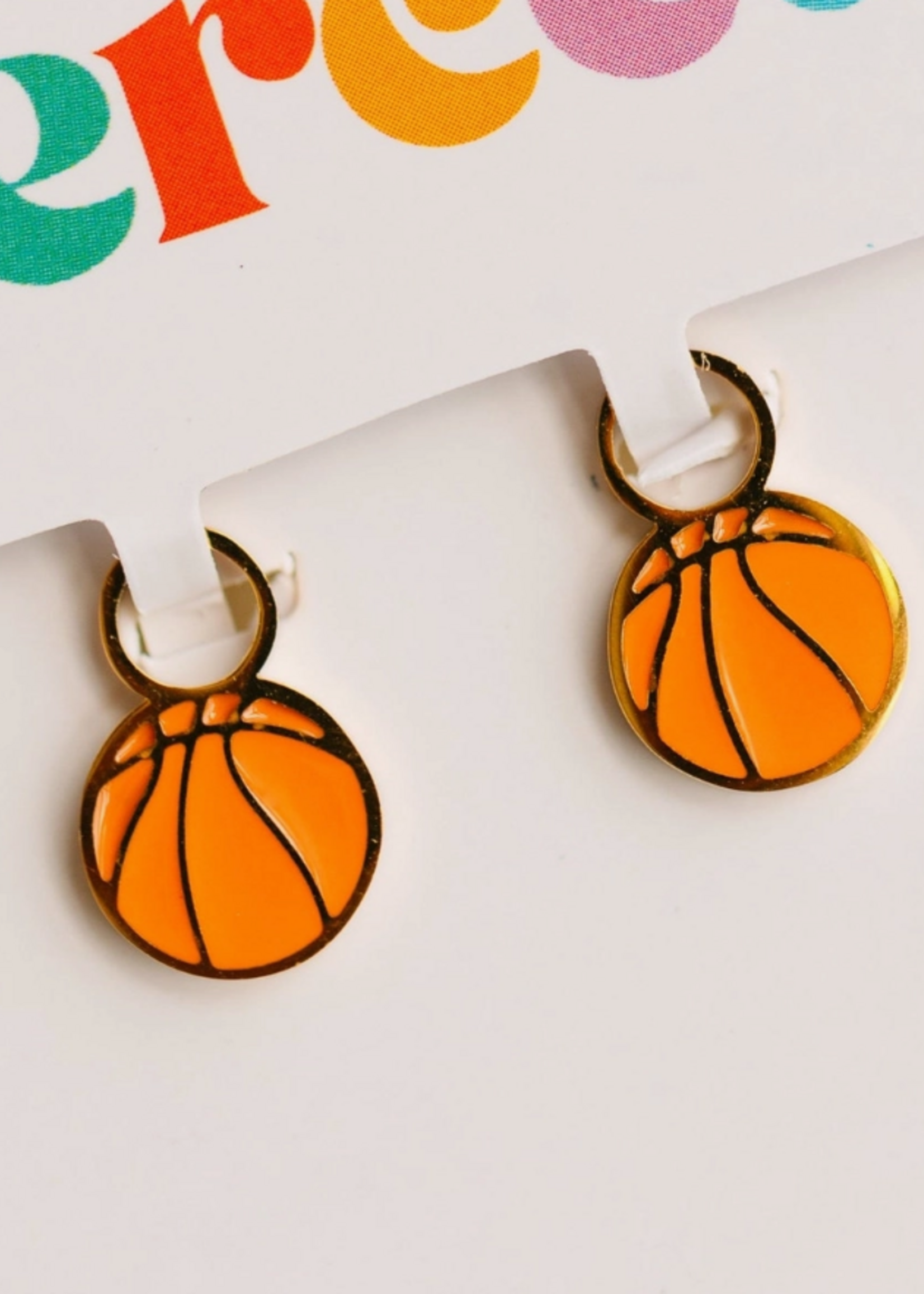 Pierced Basketball Charms