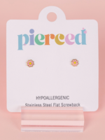 Pierced Tiny Pink Daisy
