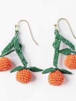 Ink + Alloy Lottie Clementine Dangle Luxe Earring Orange