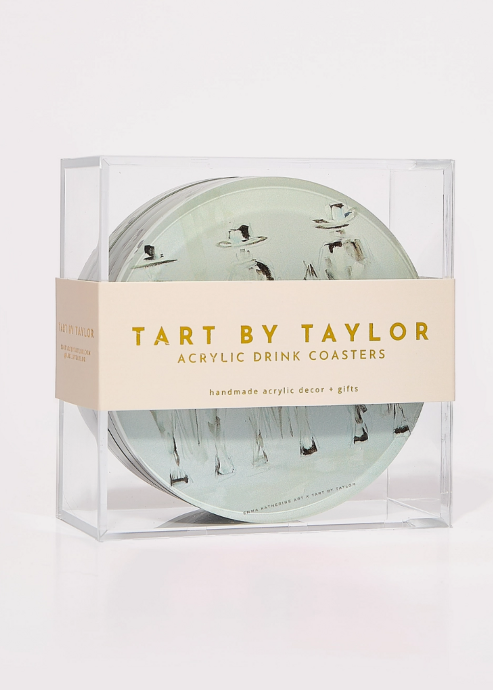 Tart by Taylor Three Amigos Coaster   Boxed Set of 4
