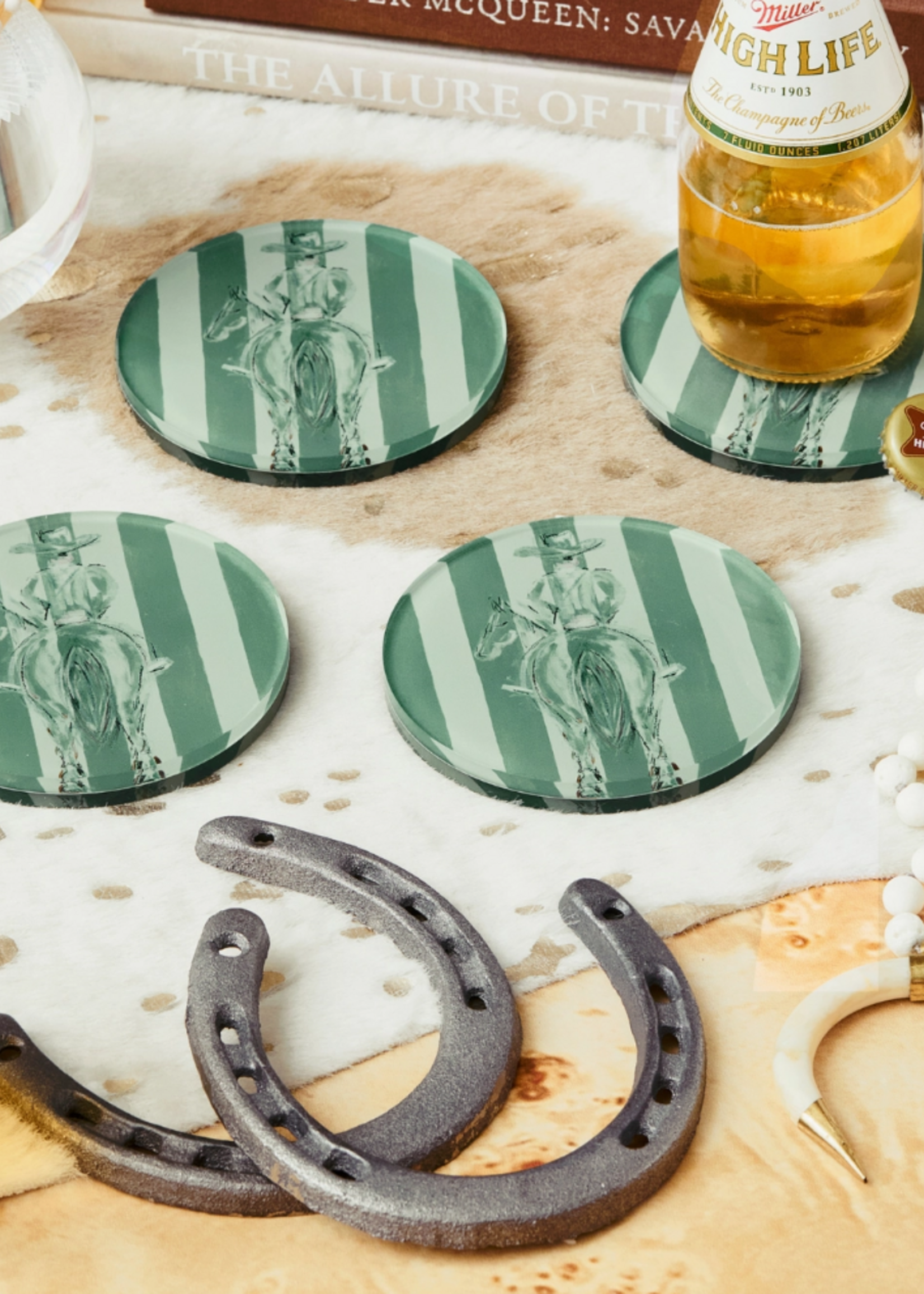Tart by Taylor Trailblazer Coaster   Boxed Set of 4