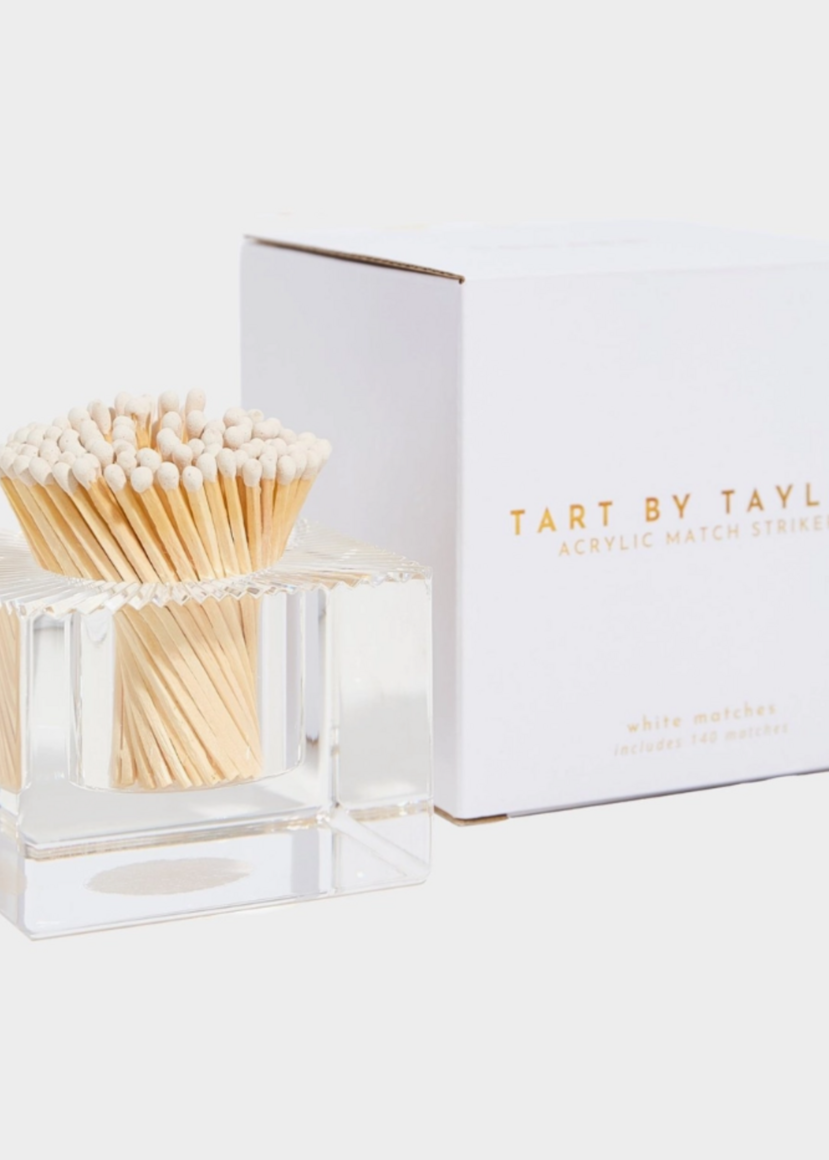 Tart by Taylor Square Match Striker | White Matches