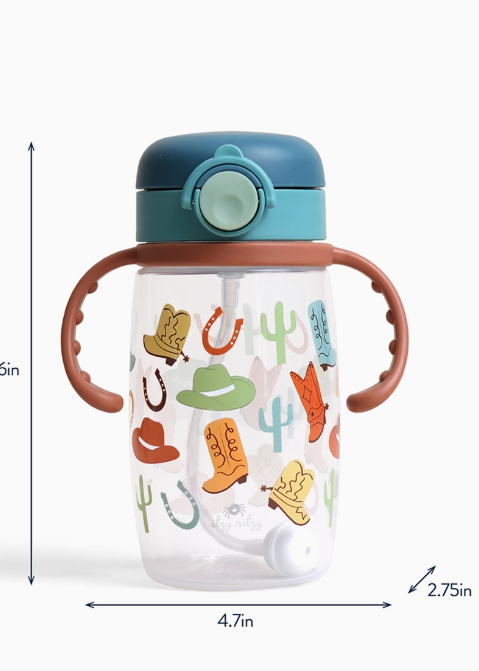 Itzy Ritzy Itzy Sips™ - Straw Cup with Snap-Close Lid