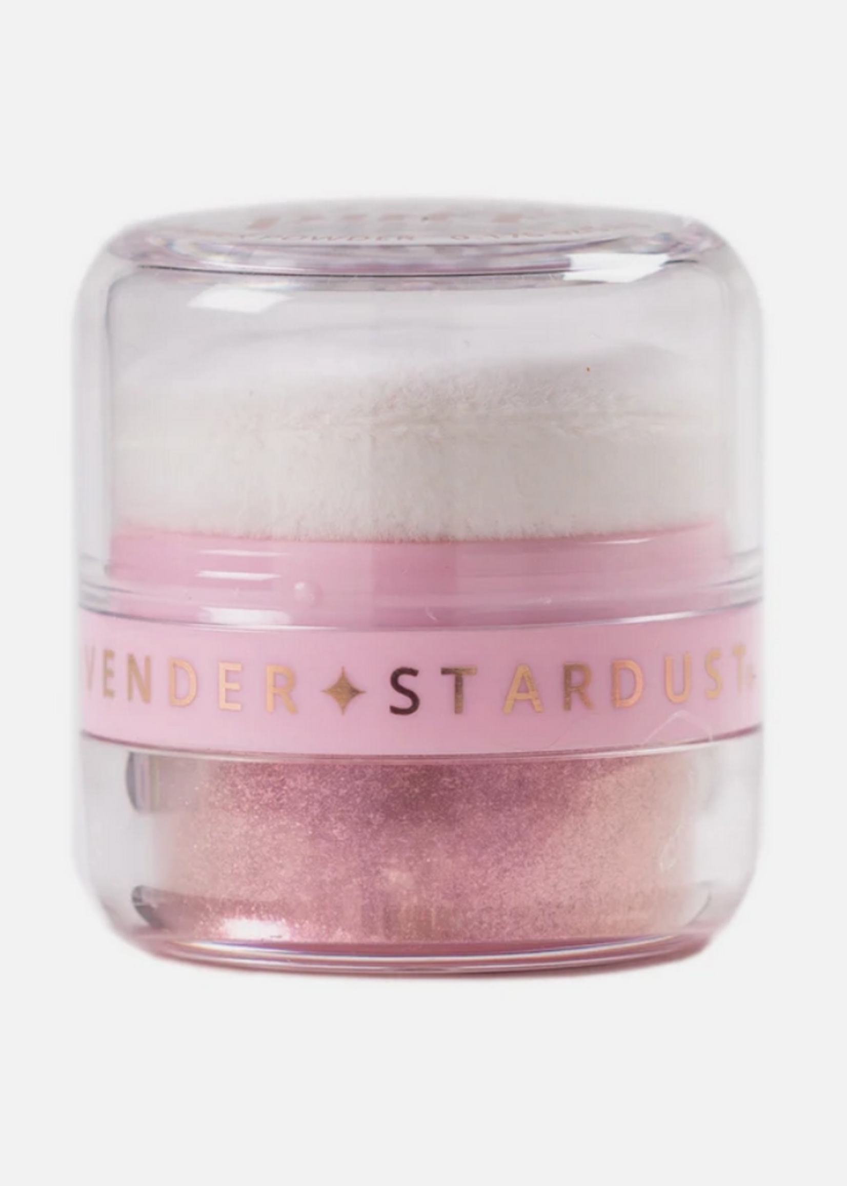 Lavender Stardust Disco Puff Shimmer Powder- Pink Pony