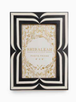 Shiraleah Roma 4" X 6" Graphic Picture Frame,Black