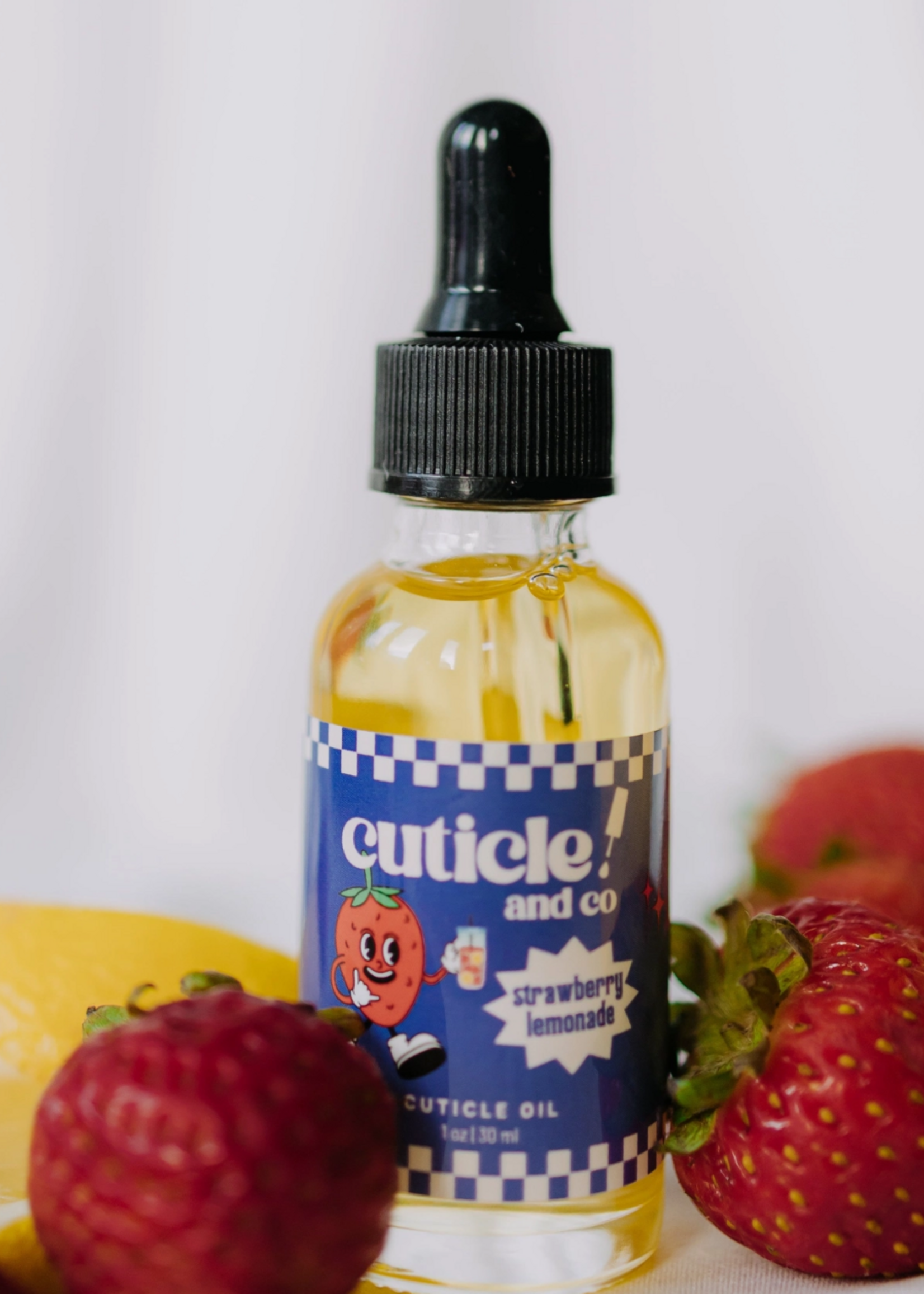 Cuticle and Company Strawberry Lemonade Bottle