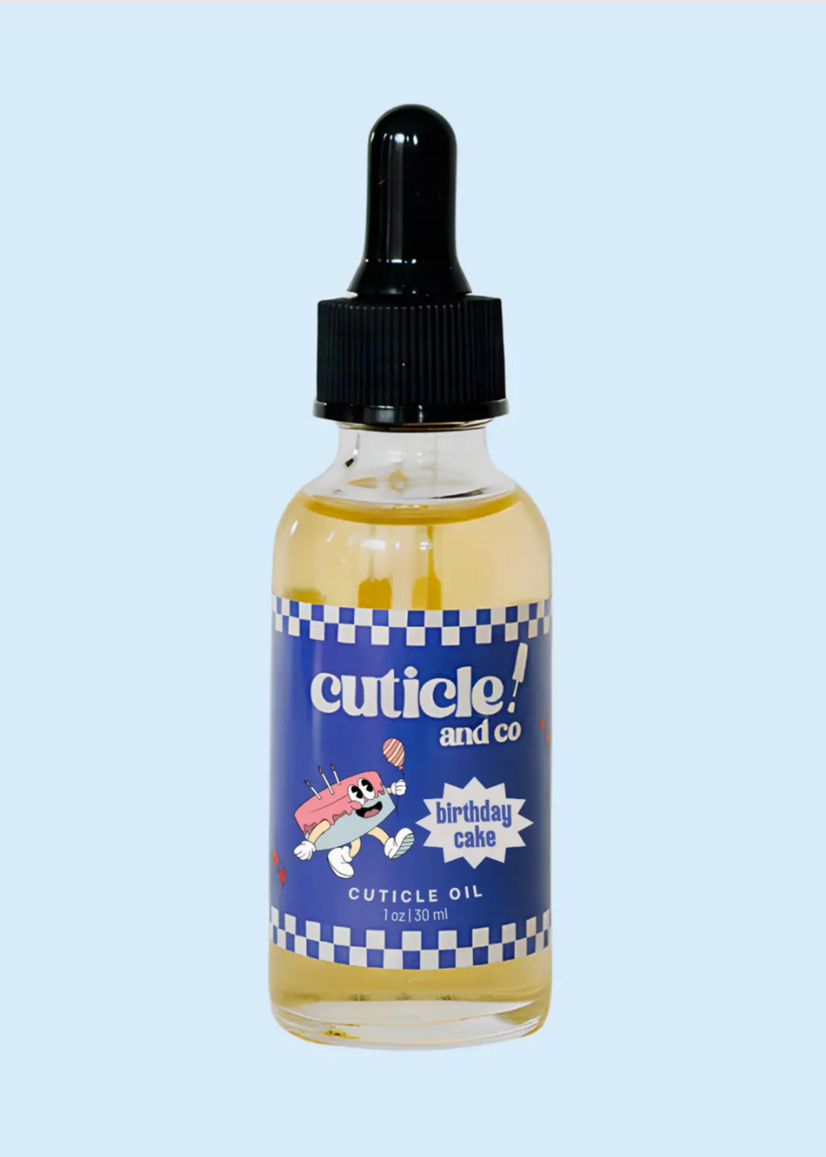 Cuticle and Company Birthday Cake Bottle