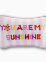 Furbish Studio You Are My Sunshine Mini Needlepoint Pillow