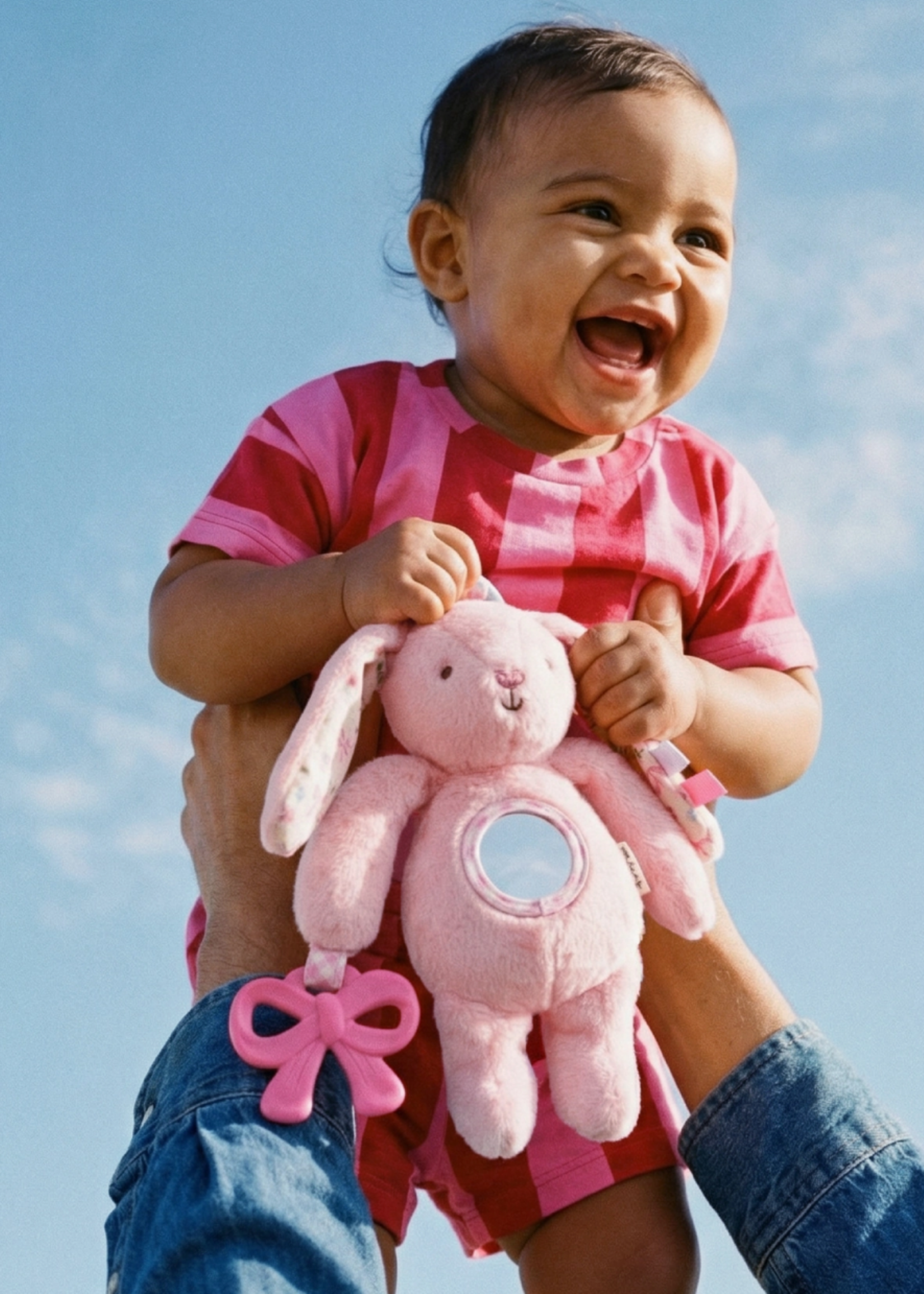 Itzy Ritzy Pink Bunny Bitzy Traveler™