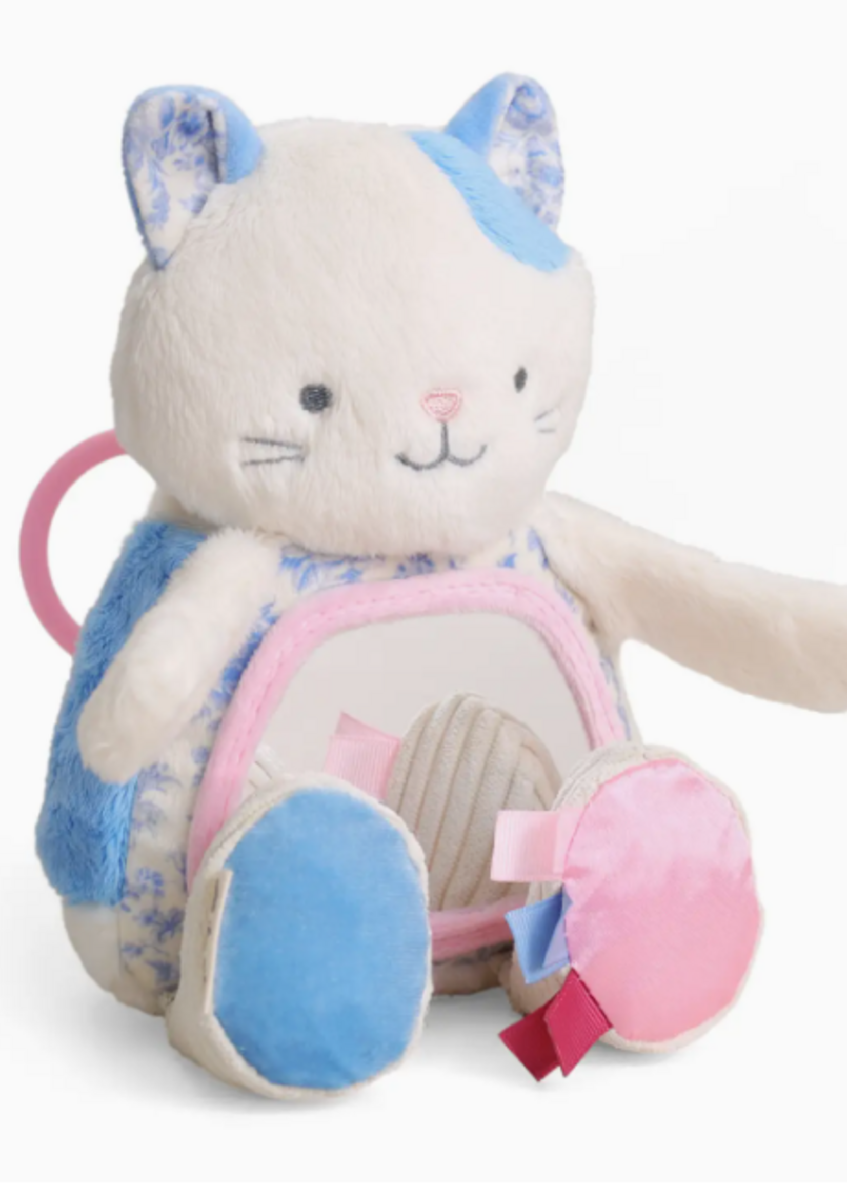 Itzy Ritzy Itzy Bitzy Mirror™ Sensory Tummy Time Mirror - Kitty