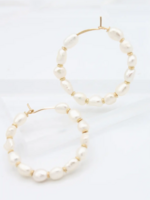 The Swell Life The Modern Pearl Hoop
