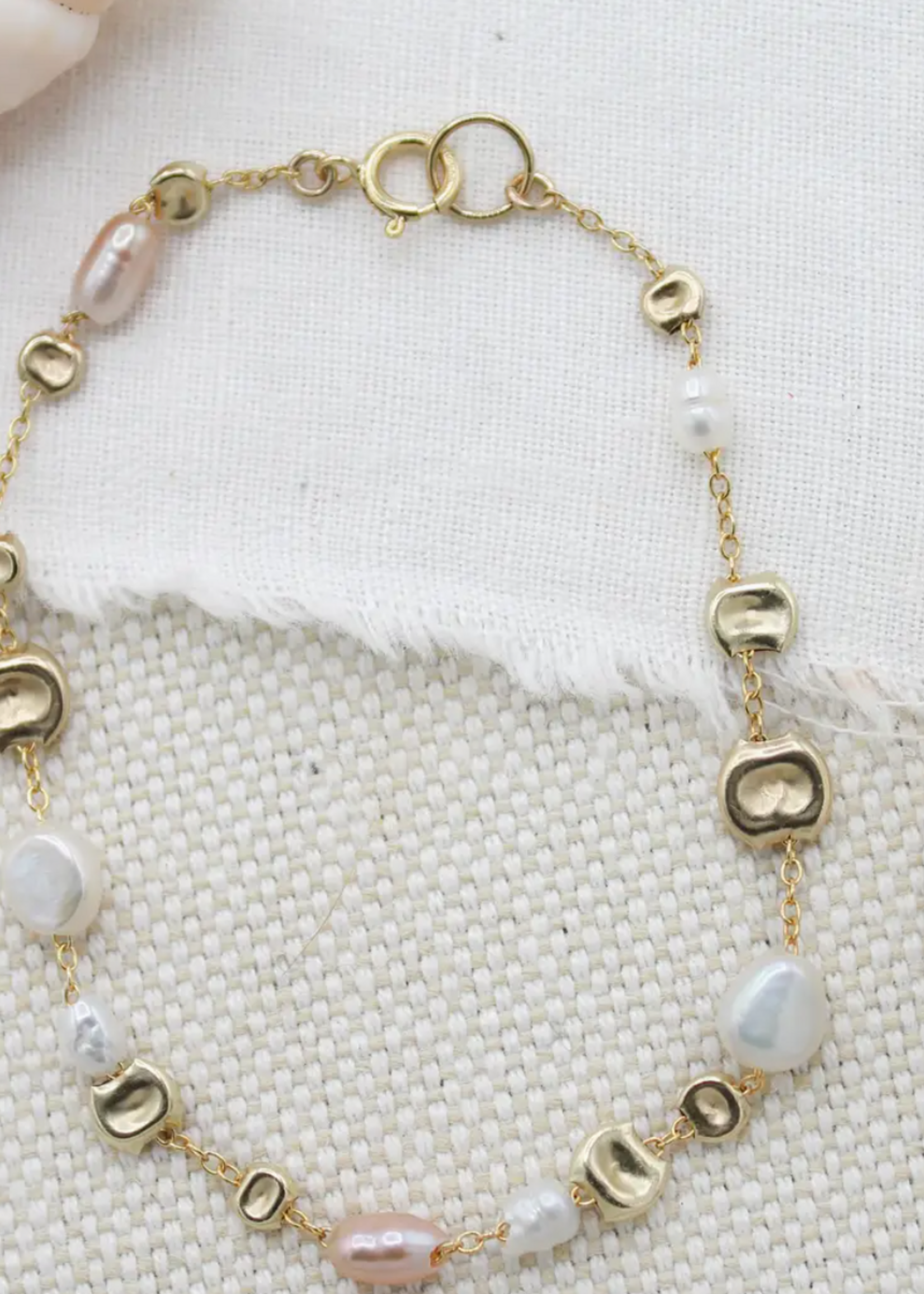 The Swell Life Glitter Tide Bracelet   6"