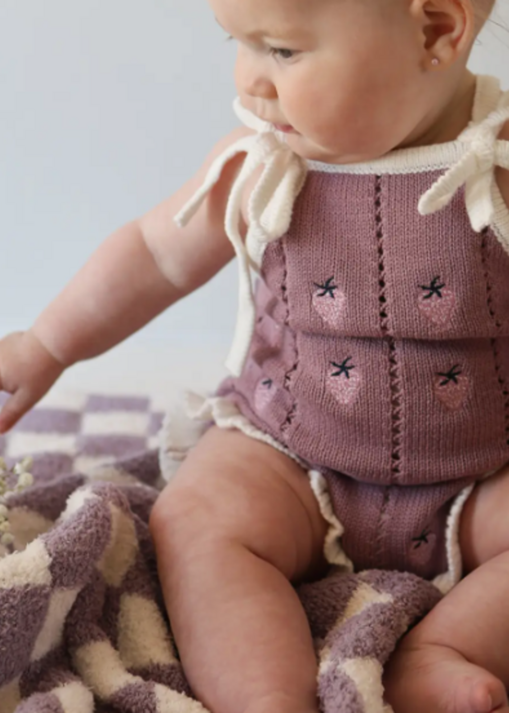 Forever French Knit Ruffle Romper | Matilda   12-18 Months
