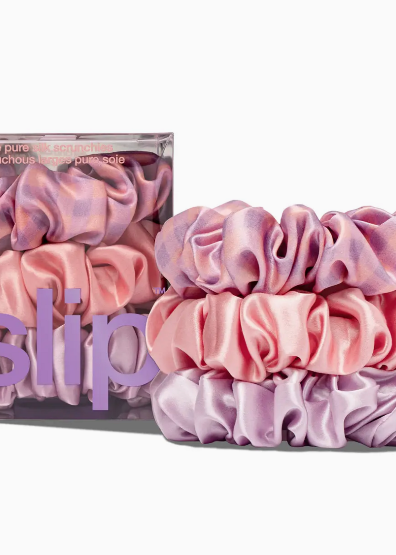 Slip Belleflower Large Scrunchies