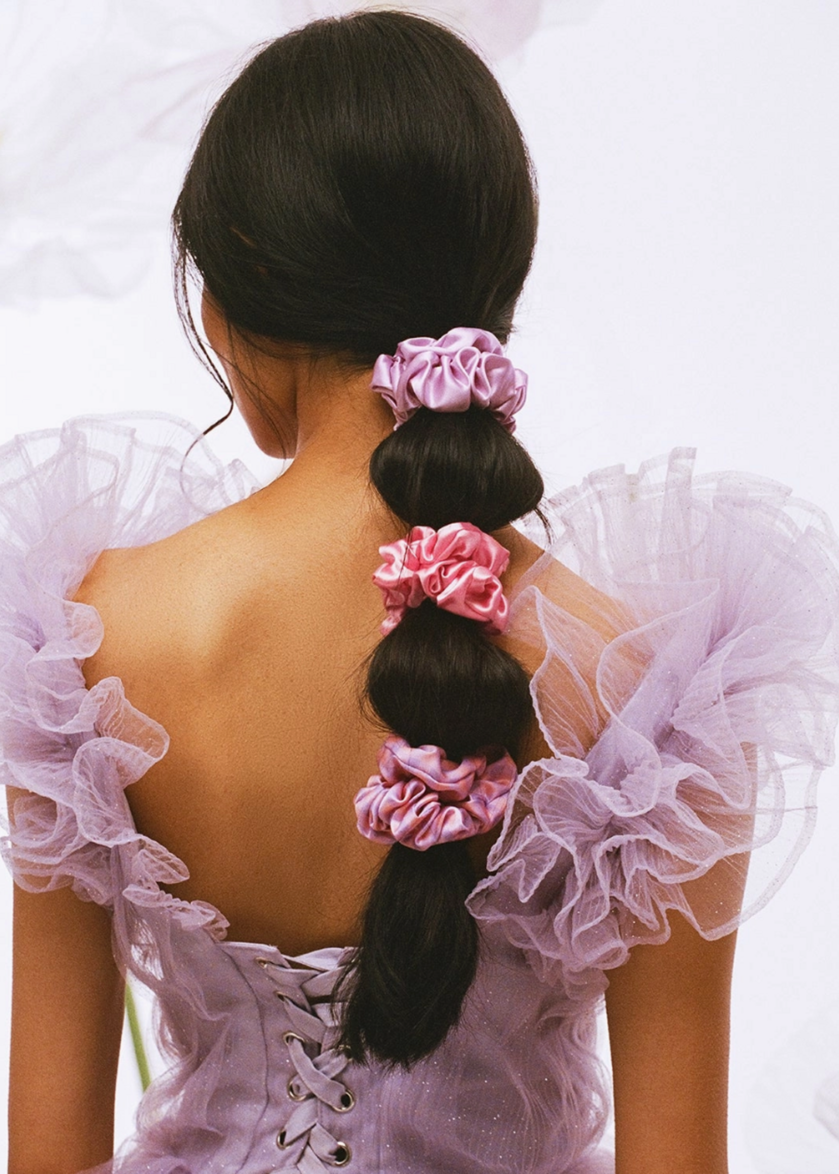 Slip Belleflower Large Scrunchies