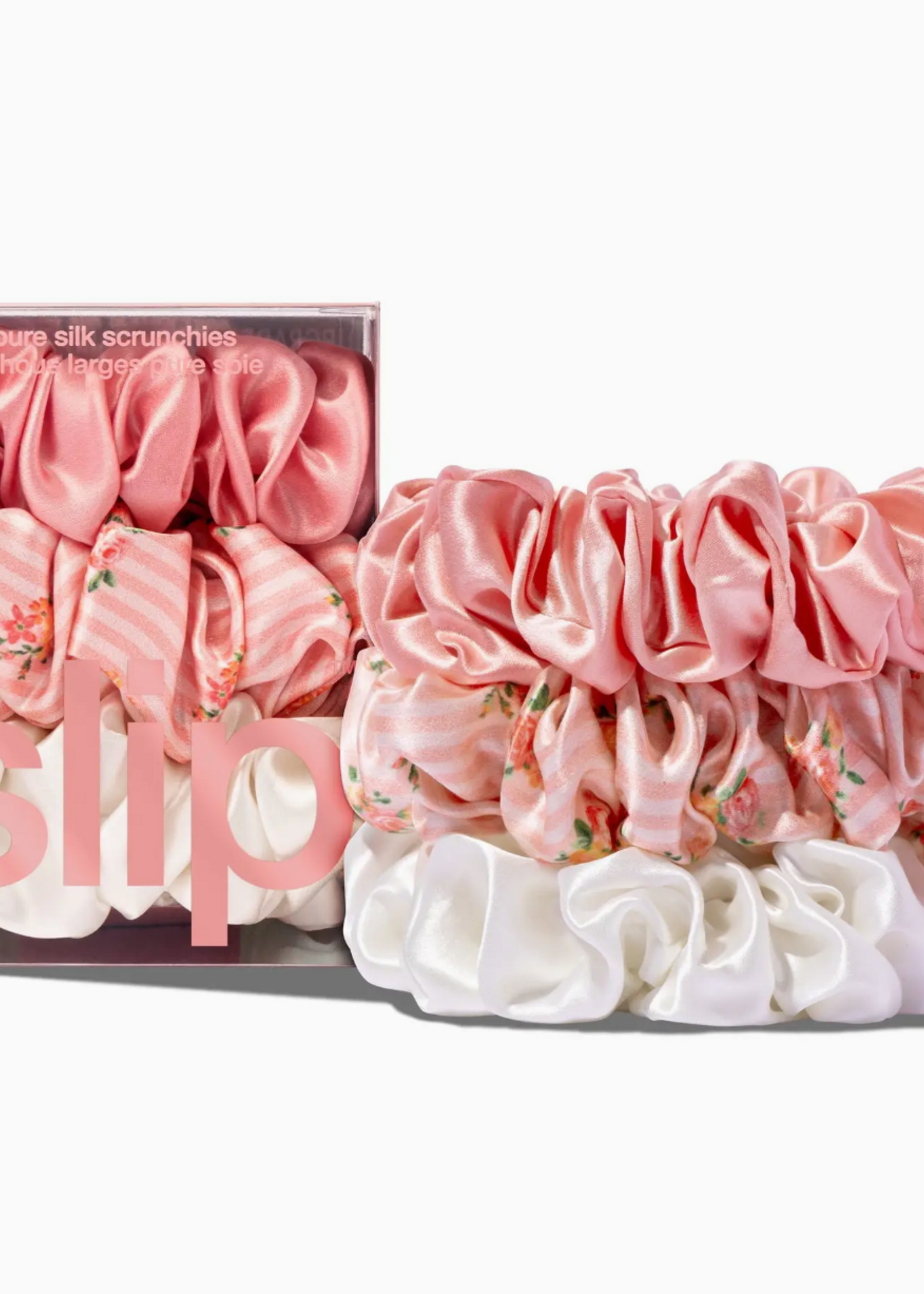 Slip Petal Large Scrunchies