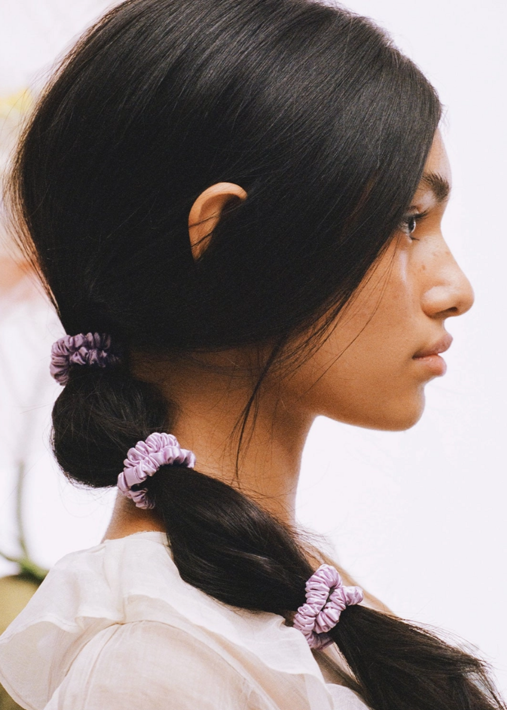 Slip Wildflower Skinny Scrunchies