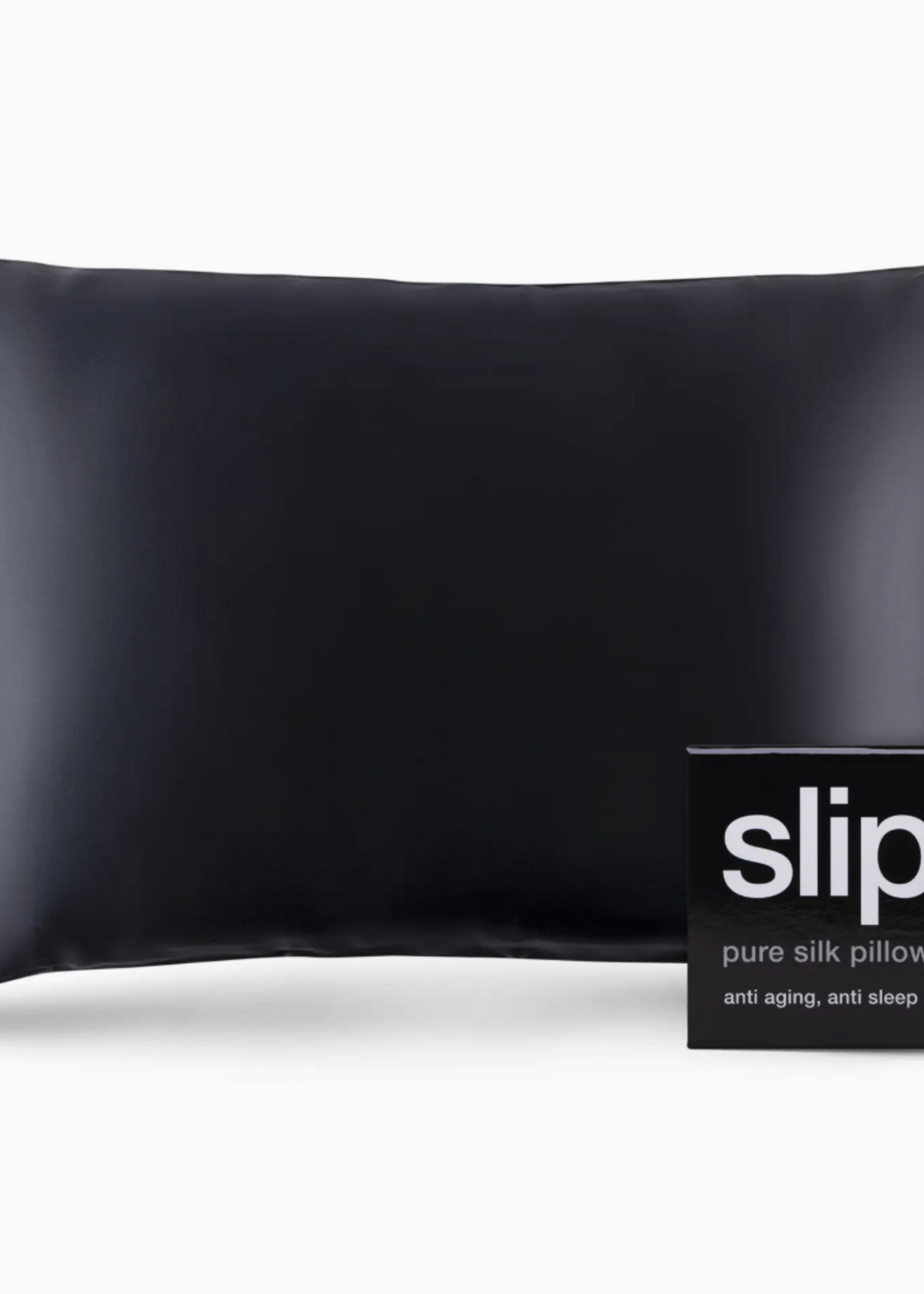 Slip Mulberry Silk Pillowcase For Hair & Skin | Black