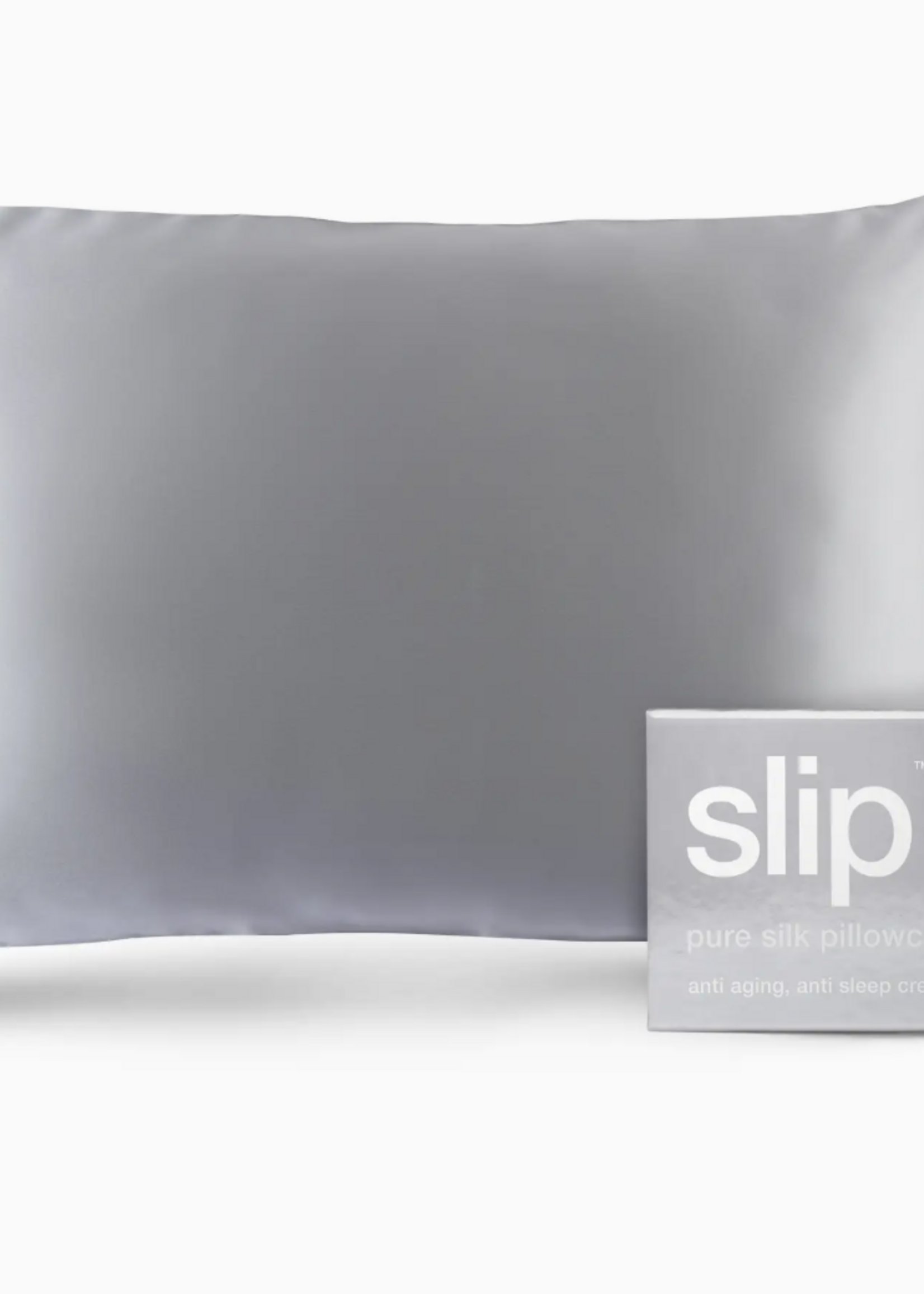 Slip Mulberry Silk Pillowcase For Hair & Skin |Silver Queen