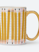 Rifle Paper Co. Pencils Porcelain Mug