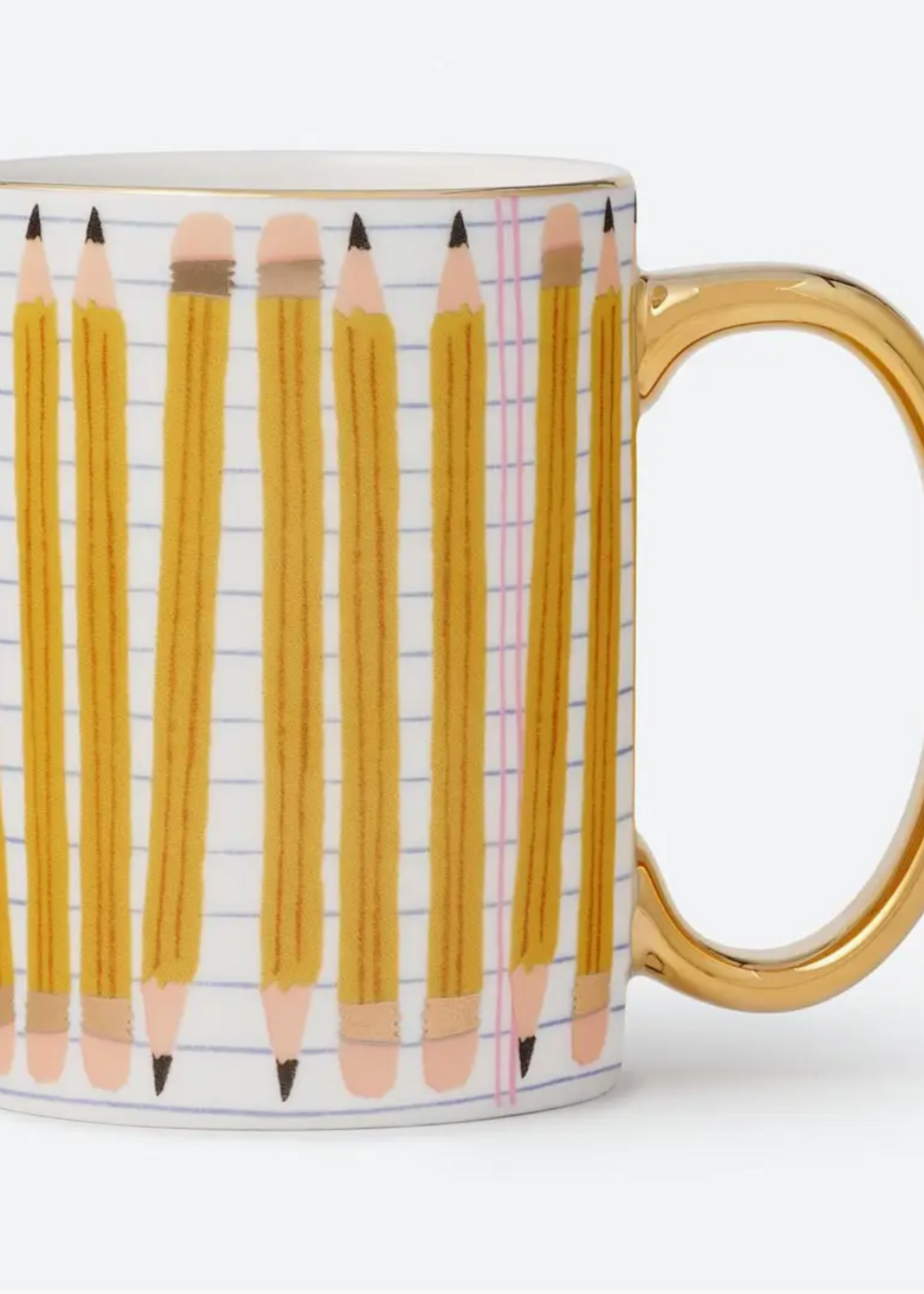 Rifle Paper Co. Pencils Porcelain Mug
