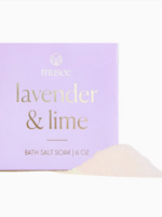 Musee Lavender & Lime Mini Bath Salt Soak