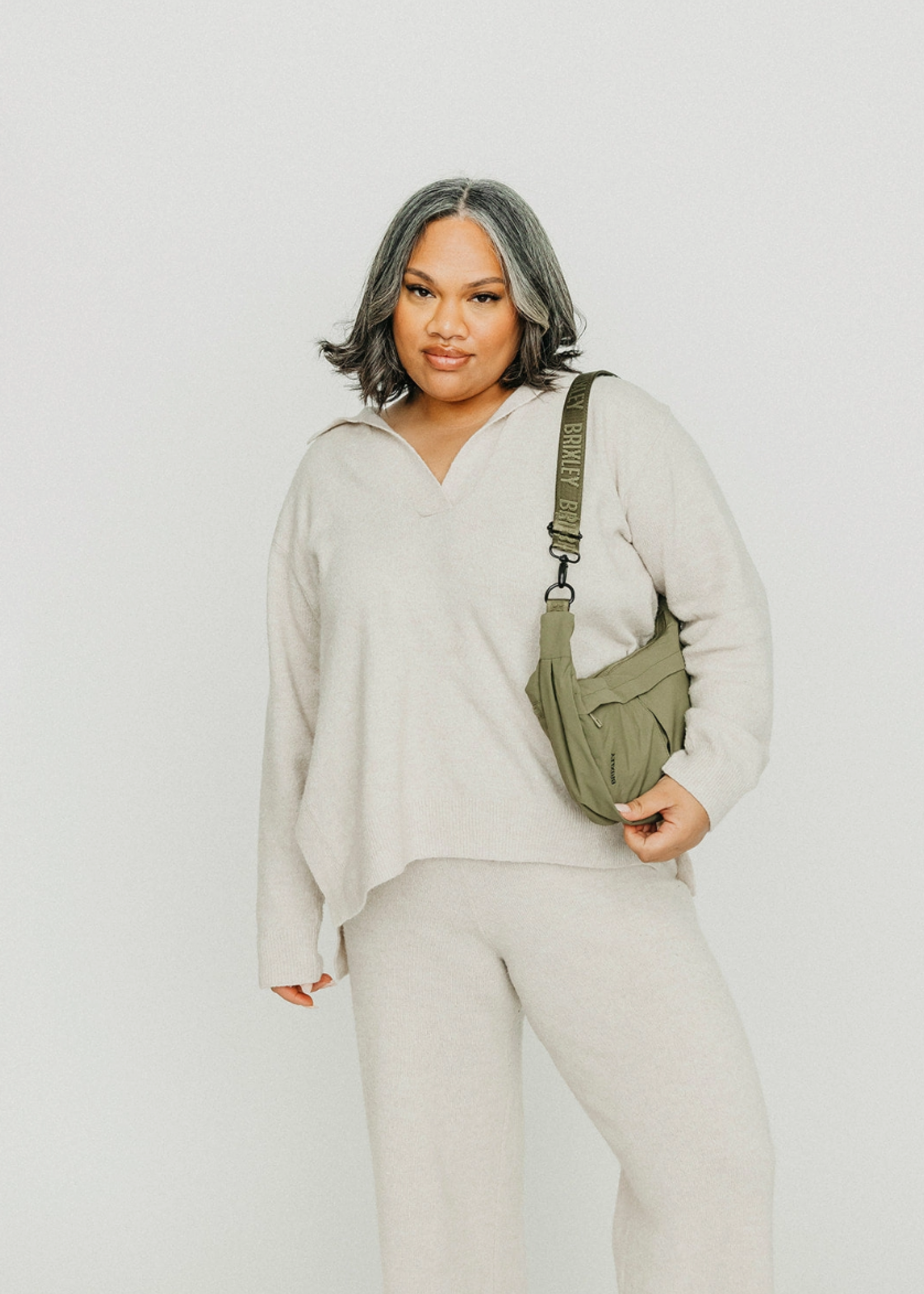 Brixley Basil Crescent Bag