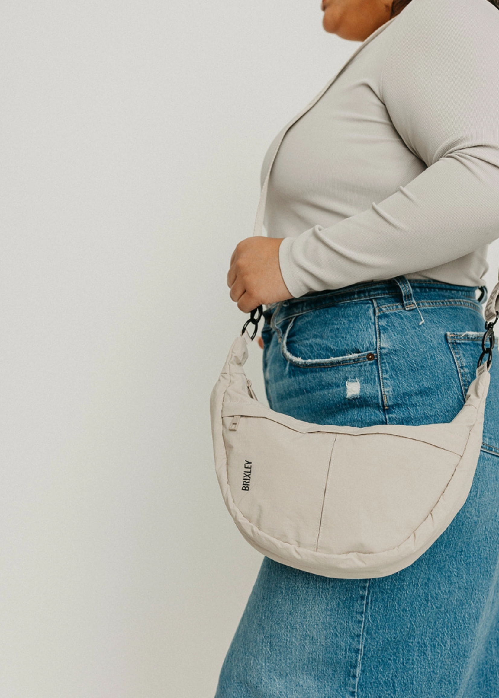 Brixley Vanilla Dream Crescent Bag
