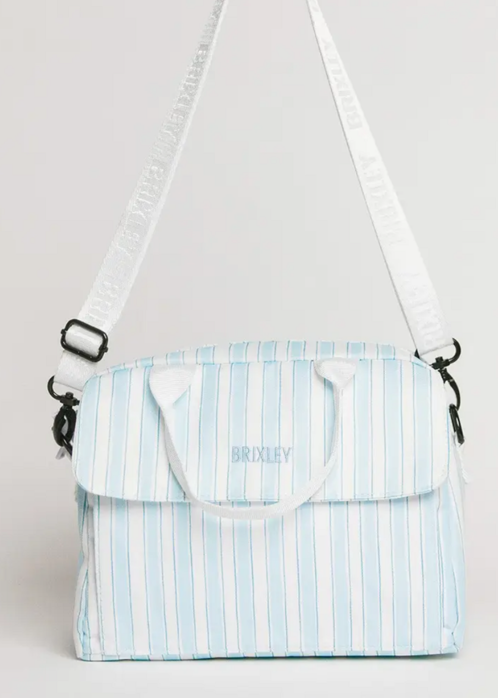 Brixley Blue Striped Lunch Box