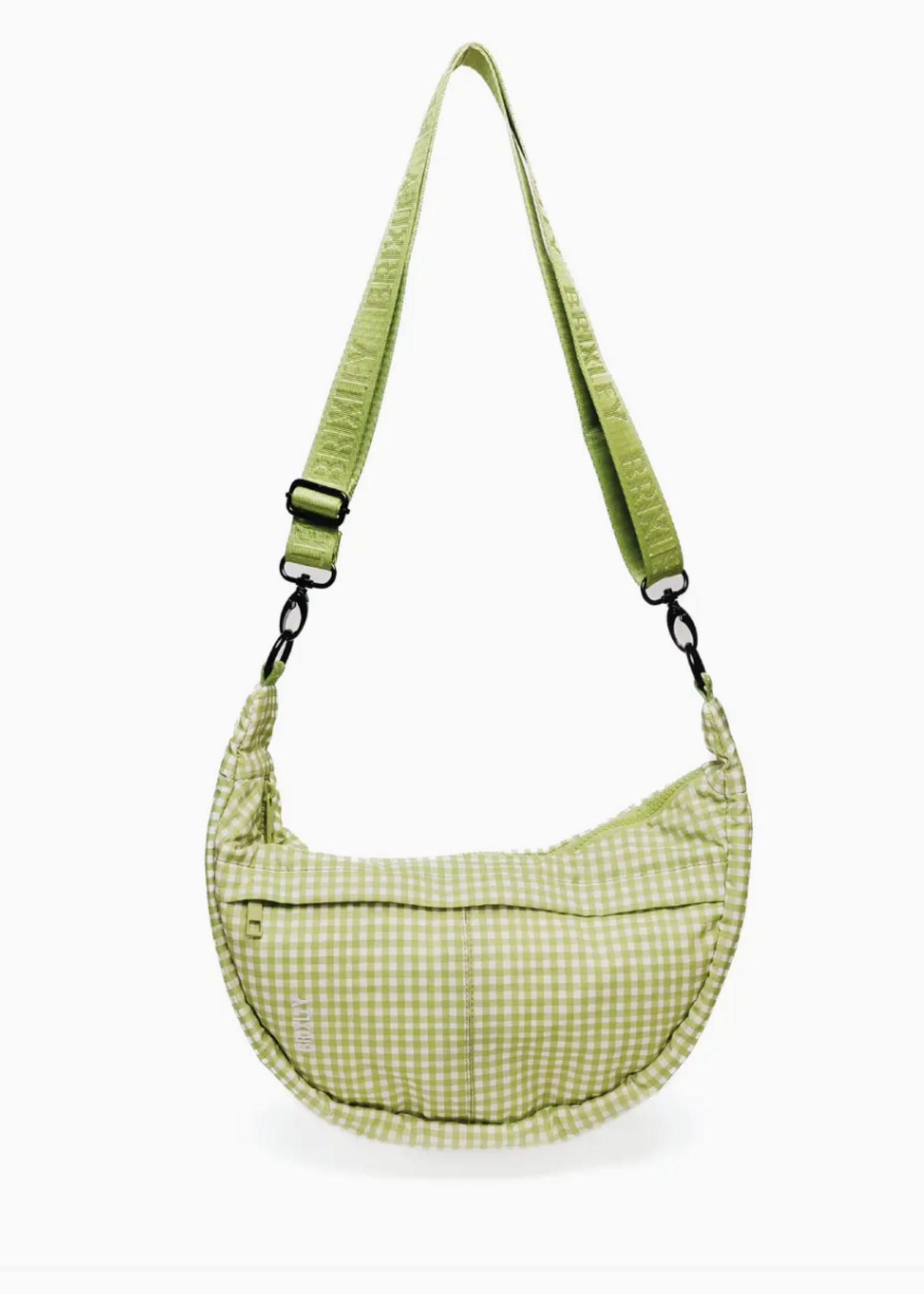 Brixley Picnic Plaid Crescent Bag