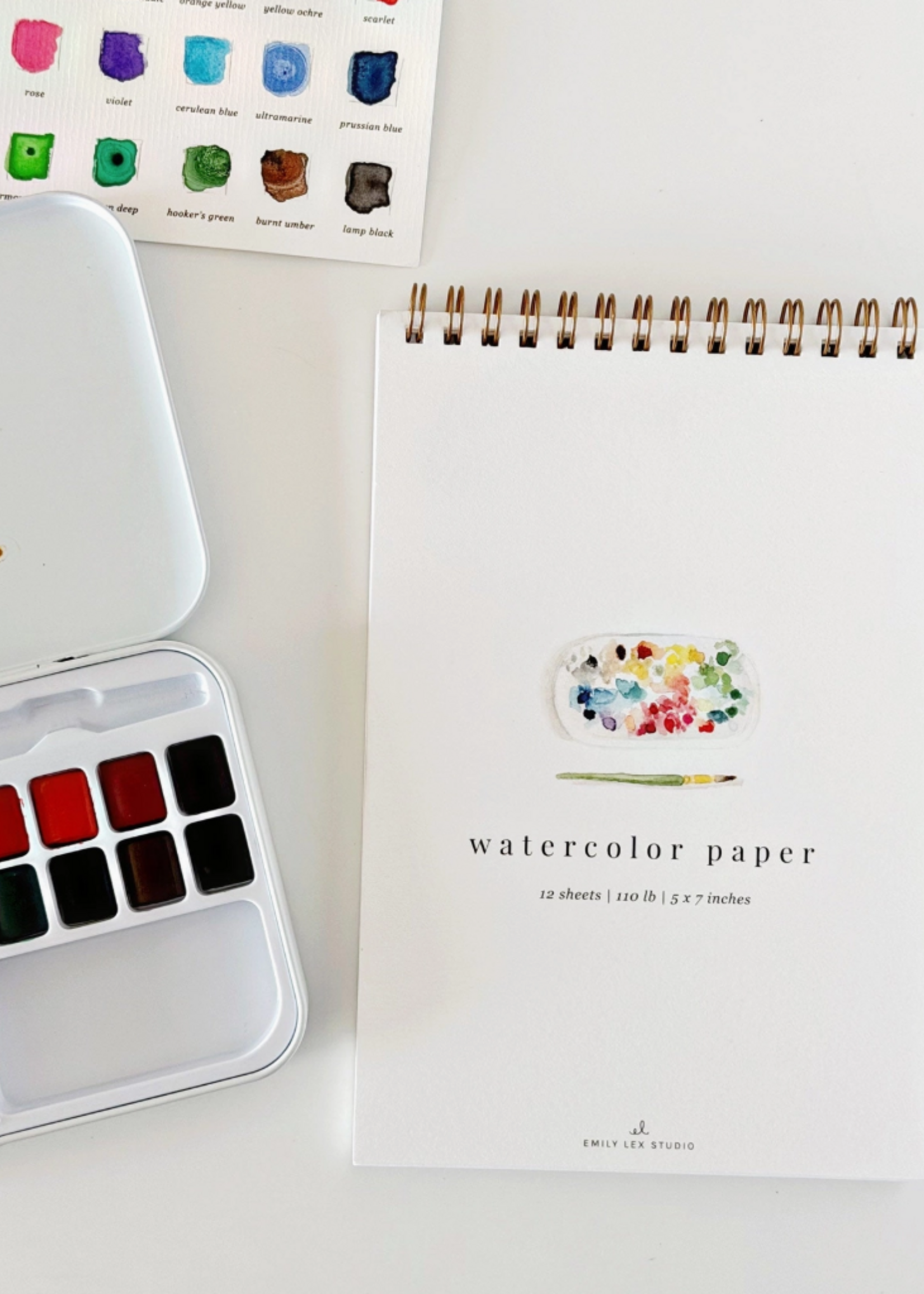 Emily Lex Studio Spiral Watercolor Paper Pad