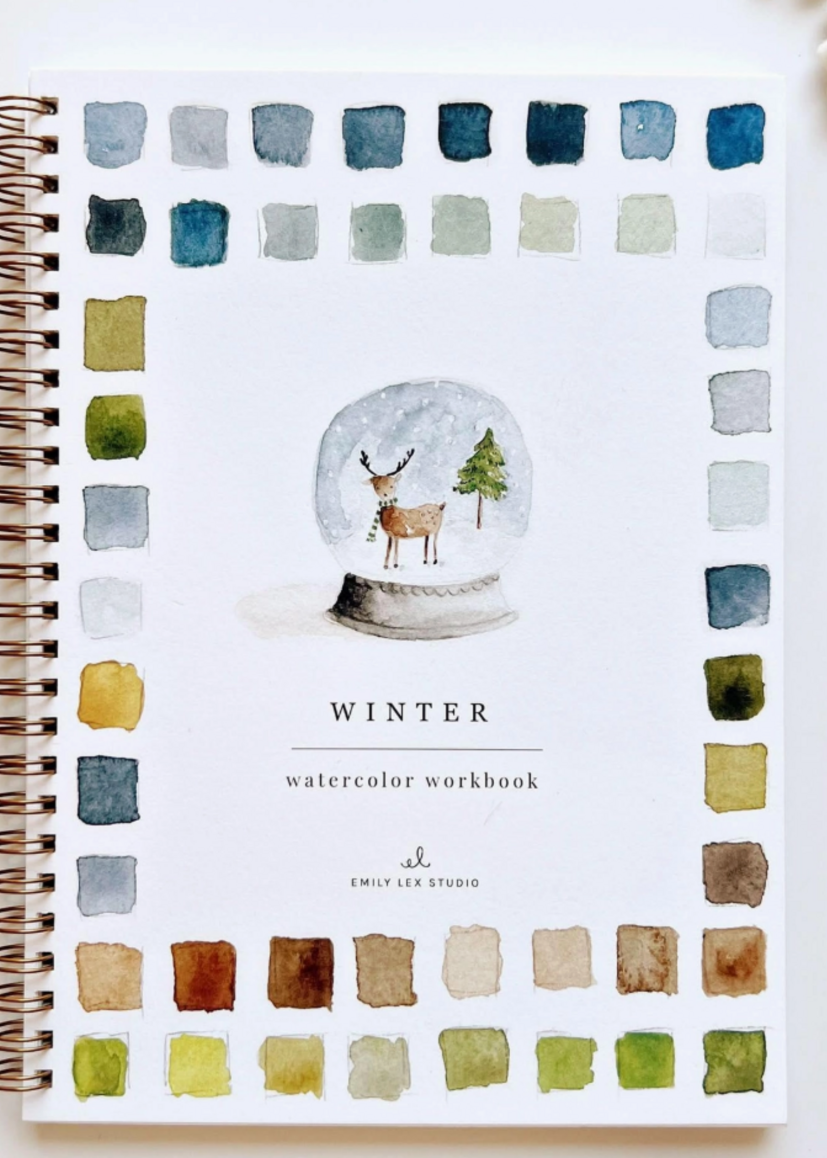 Emily Lex Studio Winter Watercolor Workbook