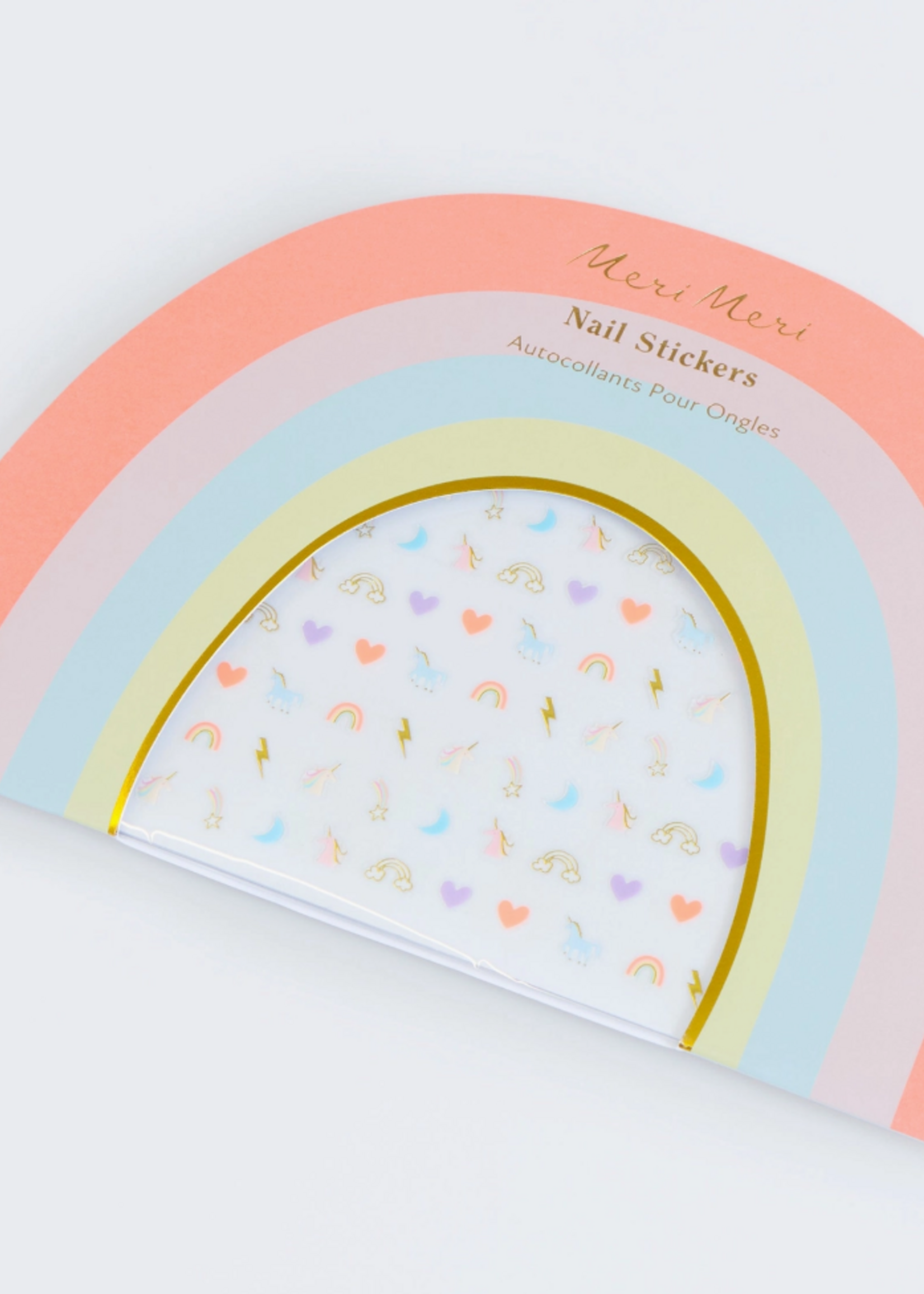 Meri Meri Rainbow Unicorn Nail Stickers