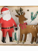 Meri Meri Santa & Reindeer Christmas Cookie Cutters
