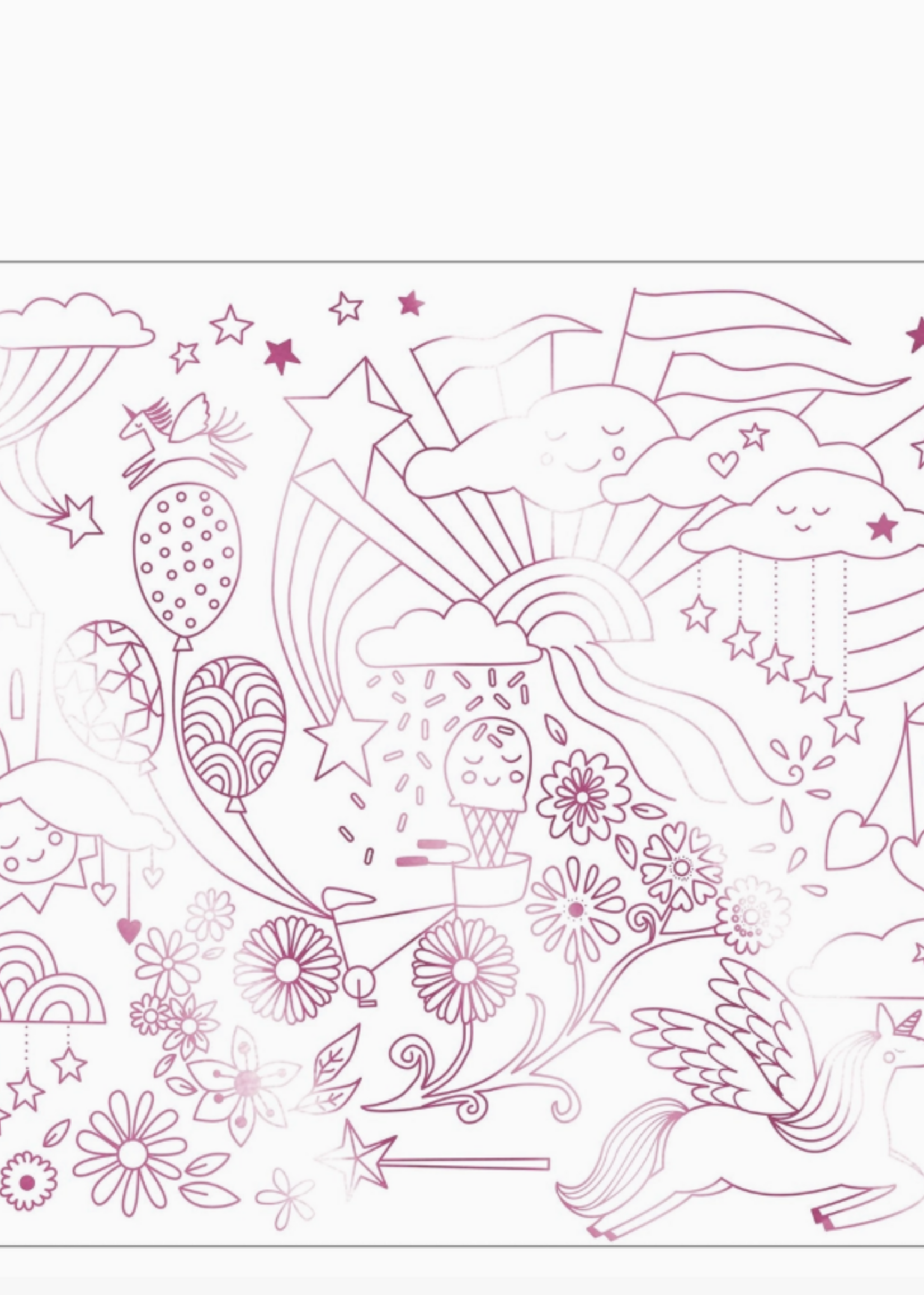 Meri Meri Unicorn Colouring Pages