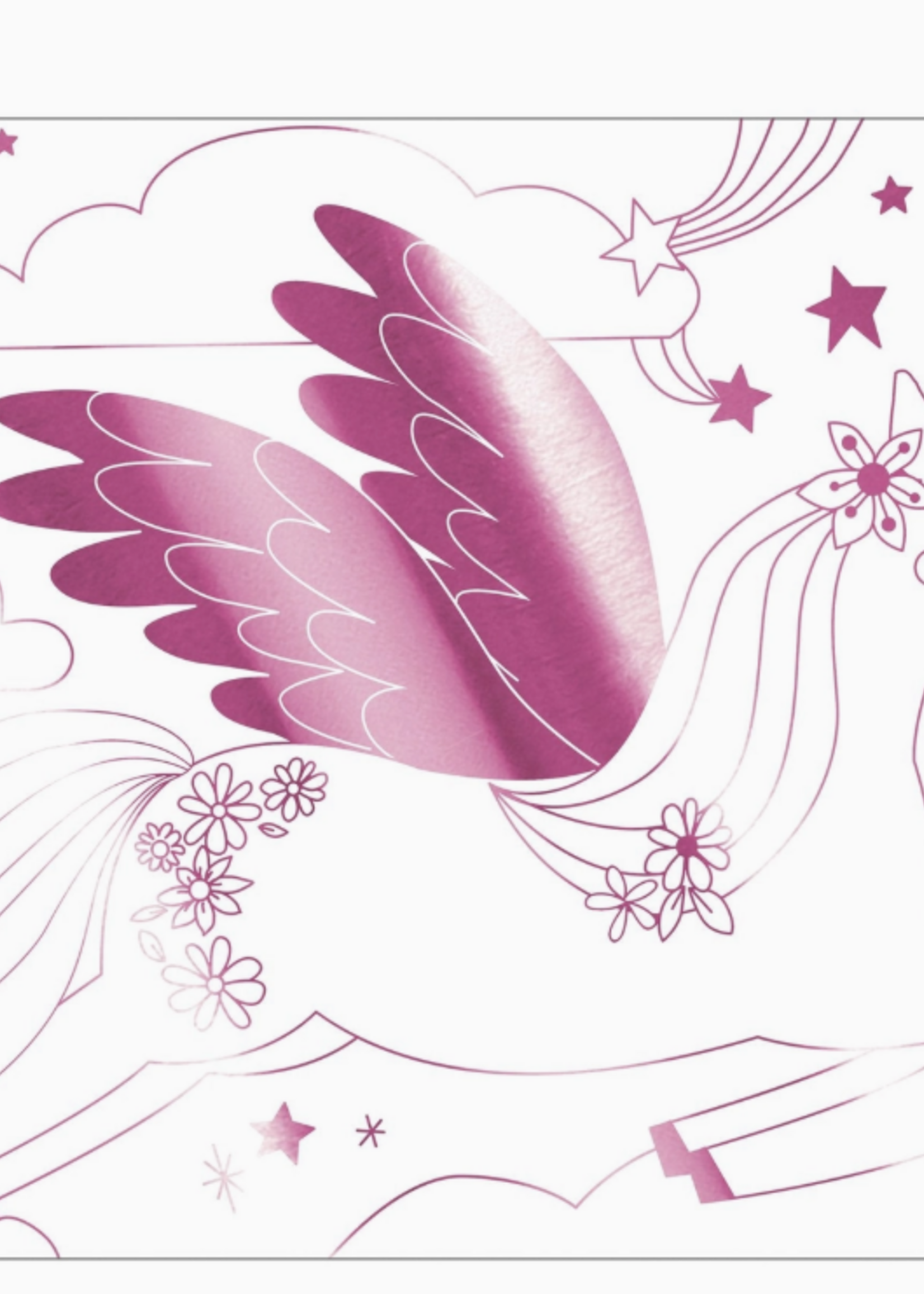 Meri Meri Unicorn Colouring Pages
