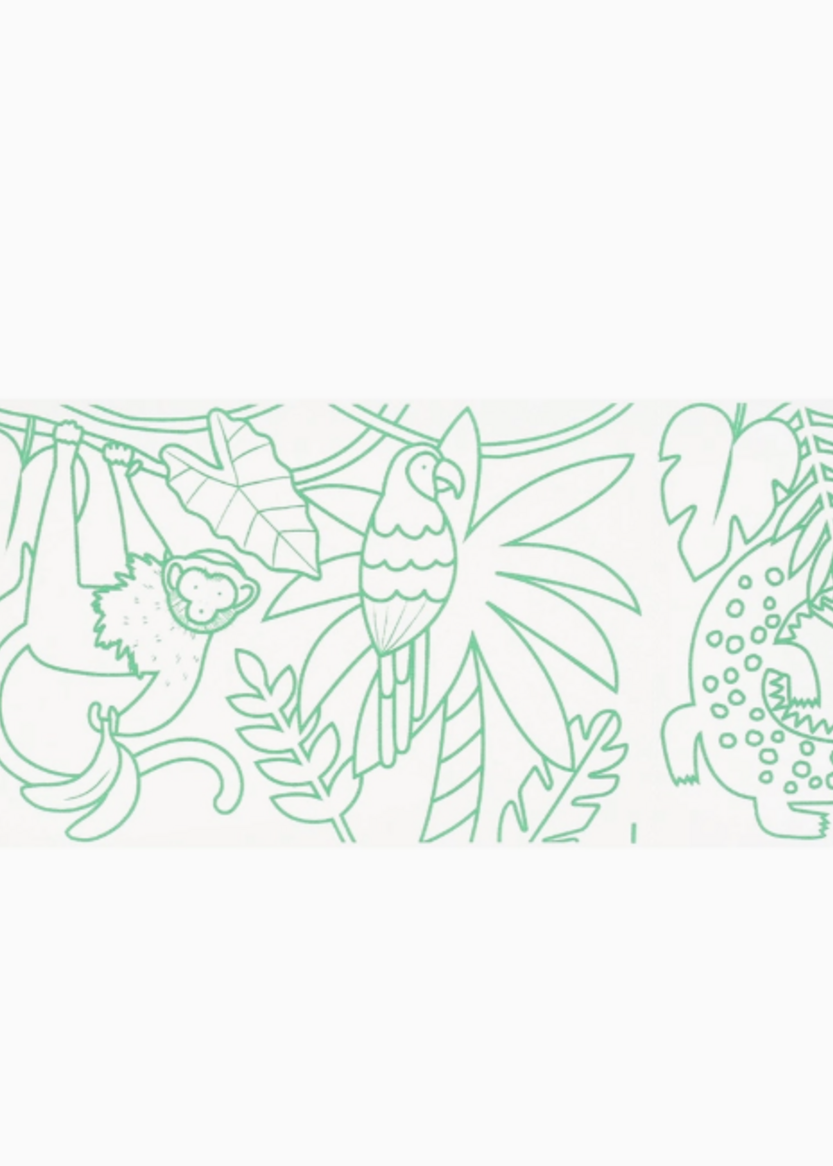 Meri Meri Wild Animals Colouring Roll