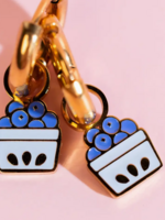 Pierced Blueberry Charms