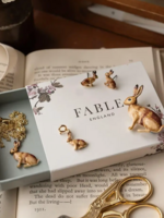 Fable England Rabbit Brooch