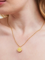 Fable England Sun Locket Necklace