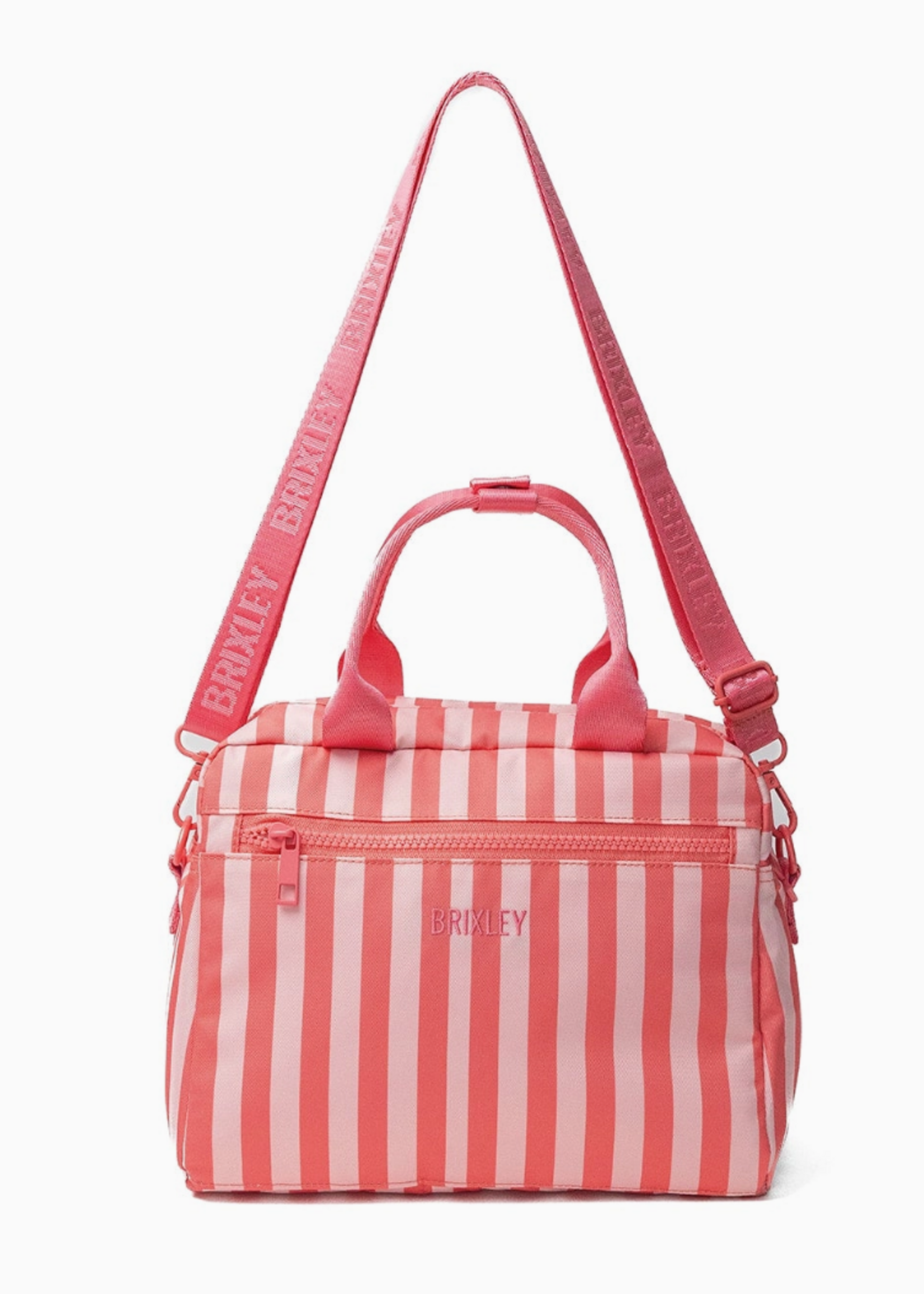 Brixley Coral Stripe Lunch Box