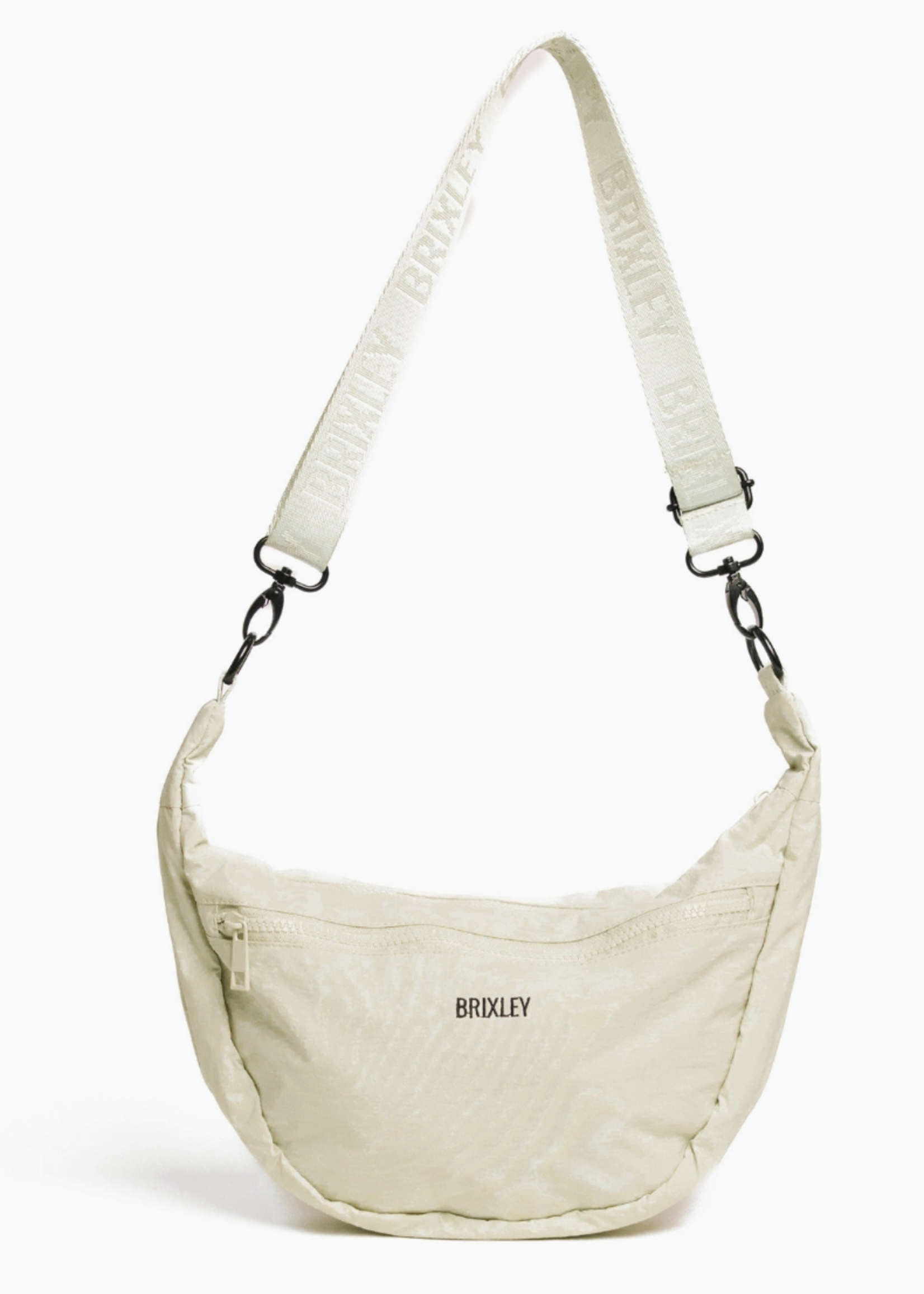 Brixley Ivory Crescent Bag