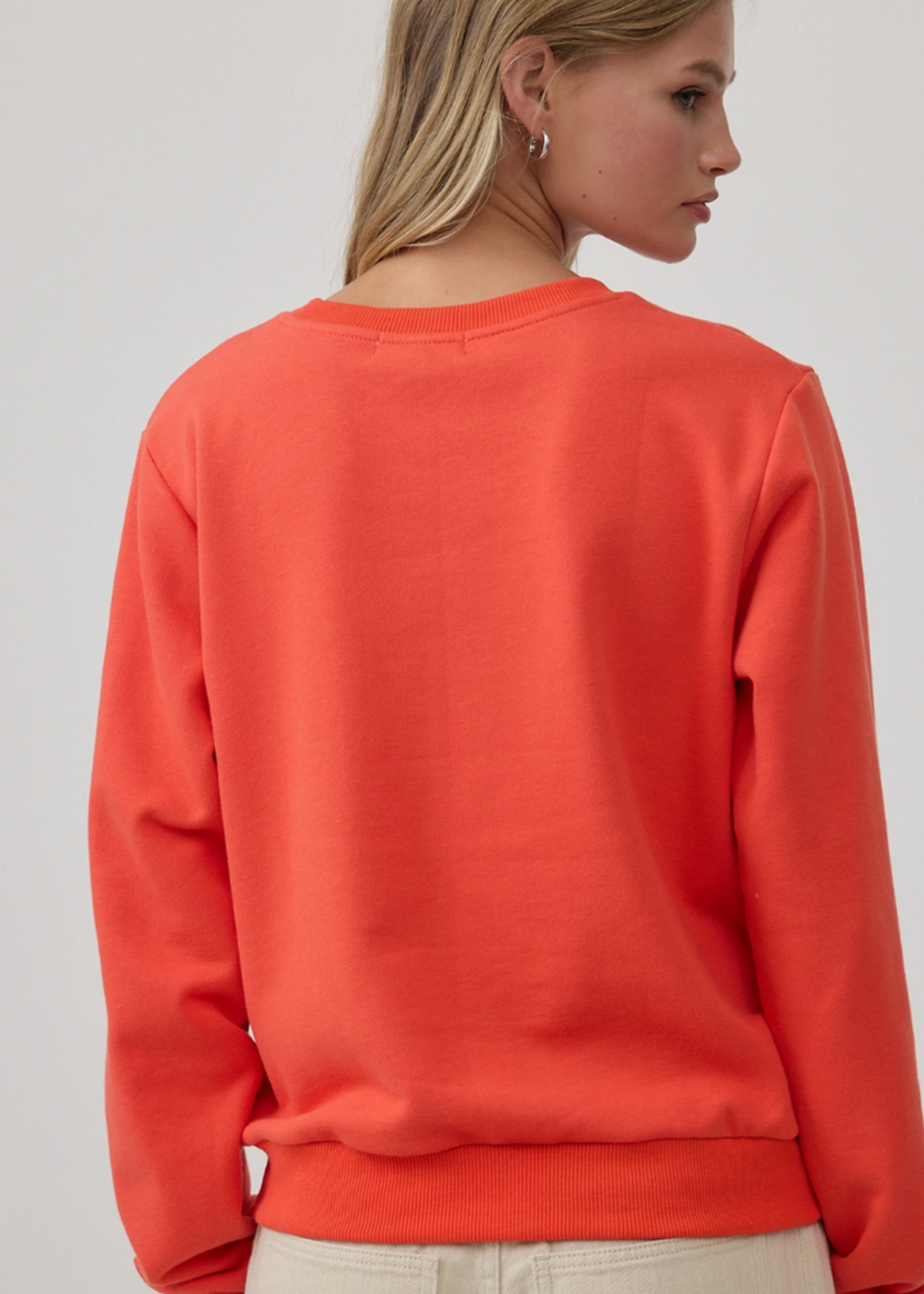 RAISONNEL Horse Embroidered Crewneck Sweatshirt