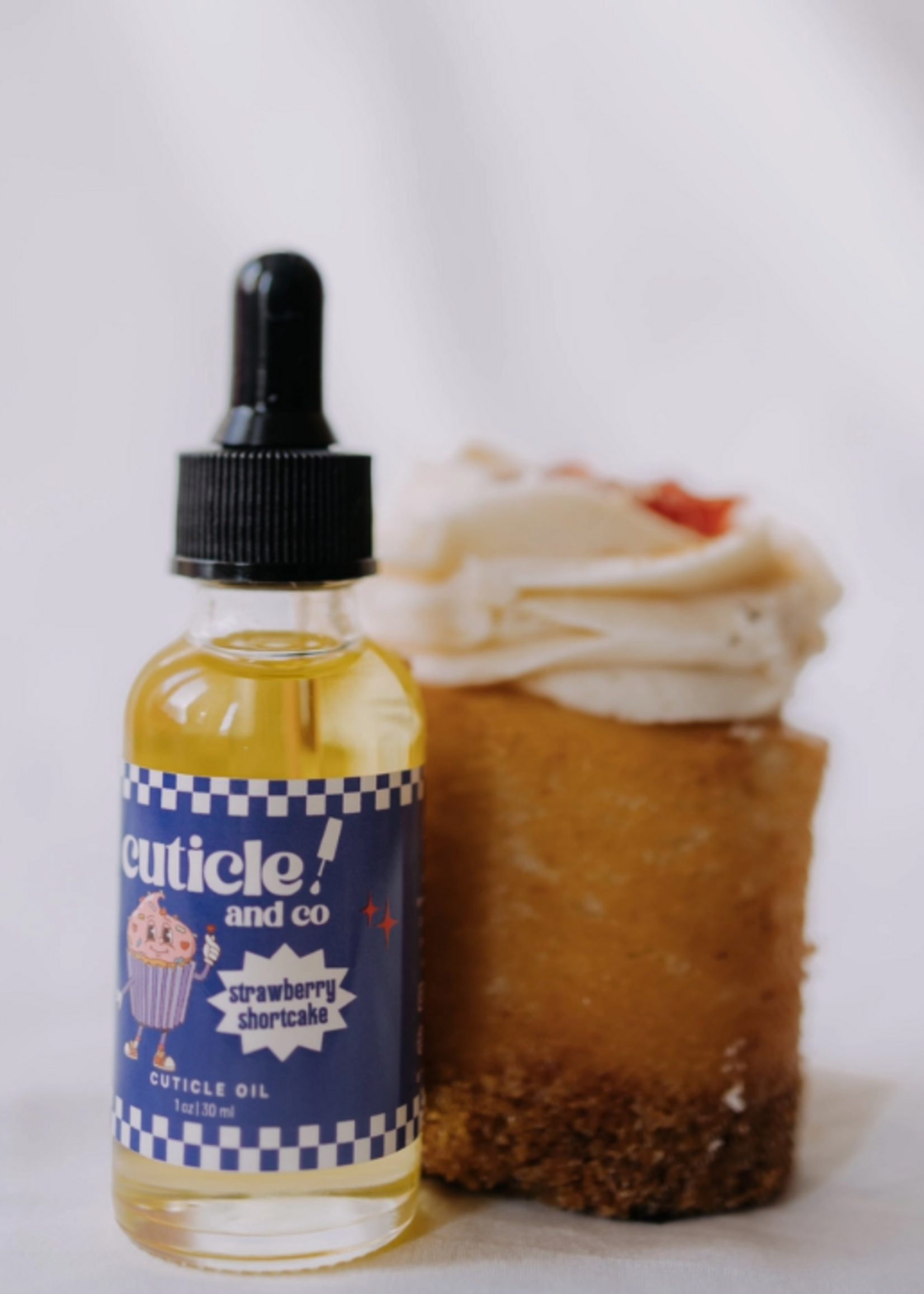 Cuticle and Company Strawberry Shortcake Bottle Cuticle Oil