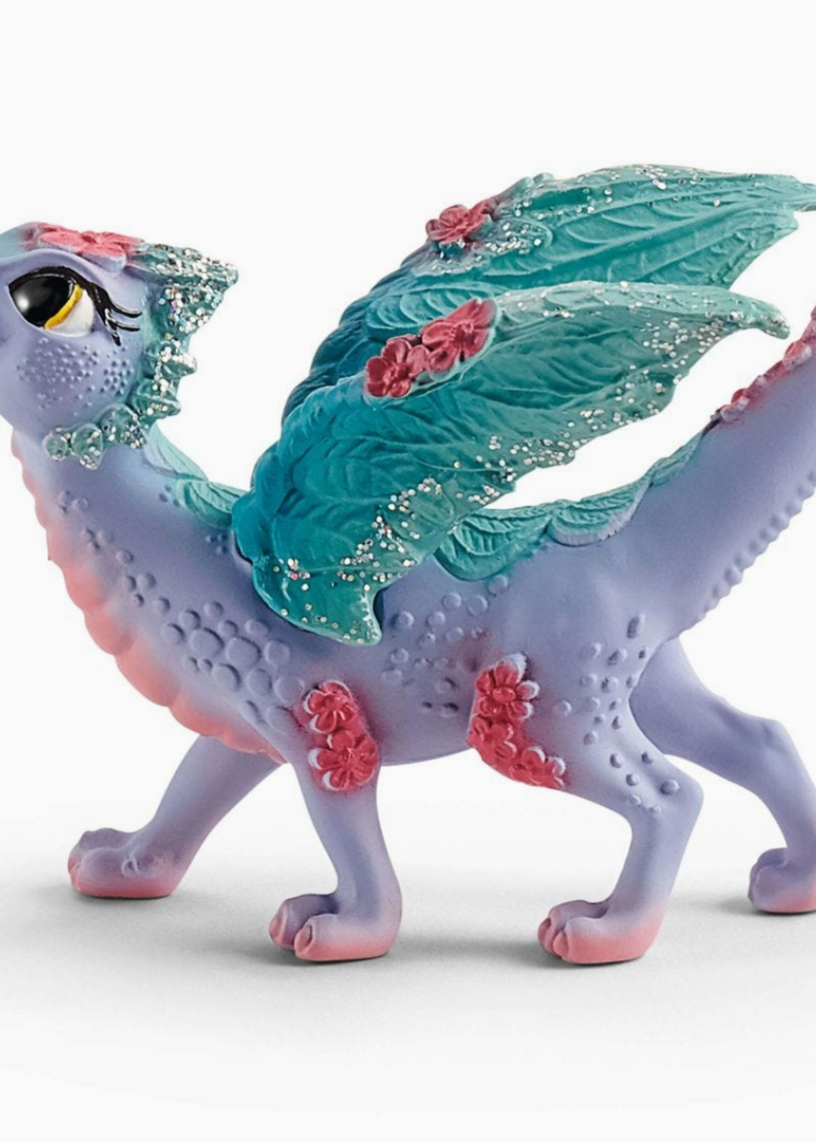 schleich Blossom Dragon Mother and Baby Dragon Toys Playset