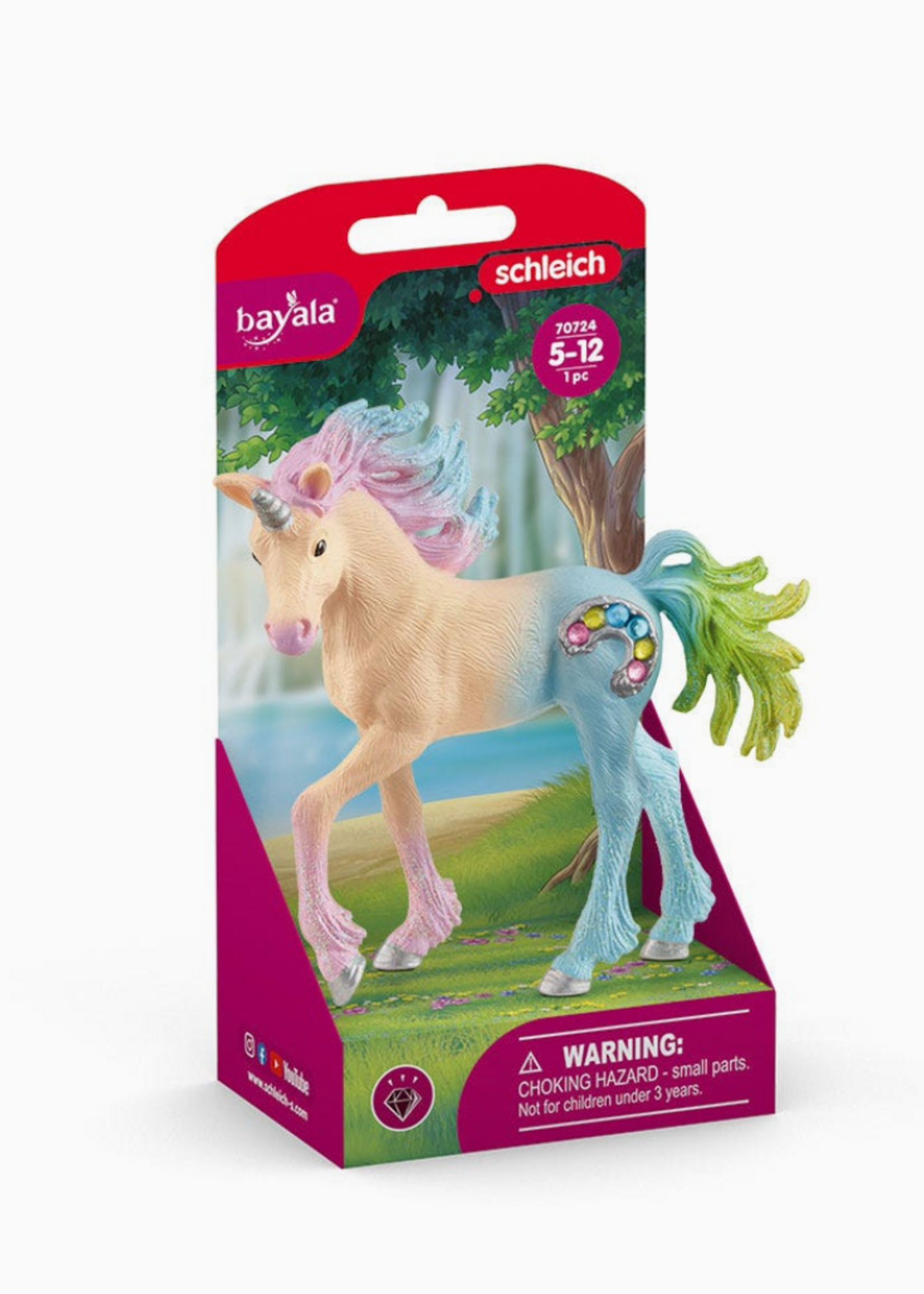 schleich Marshmallow Unicorn Foal Unicorn Toy